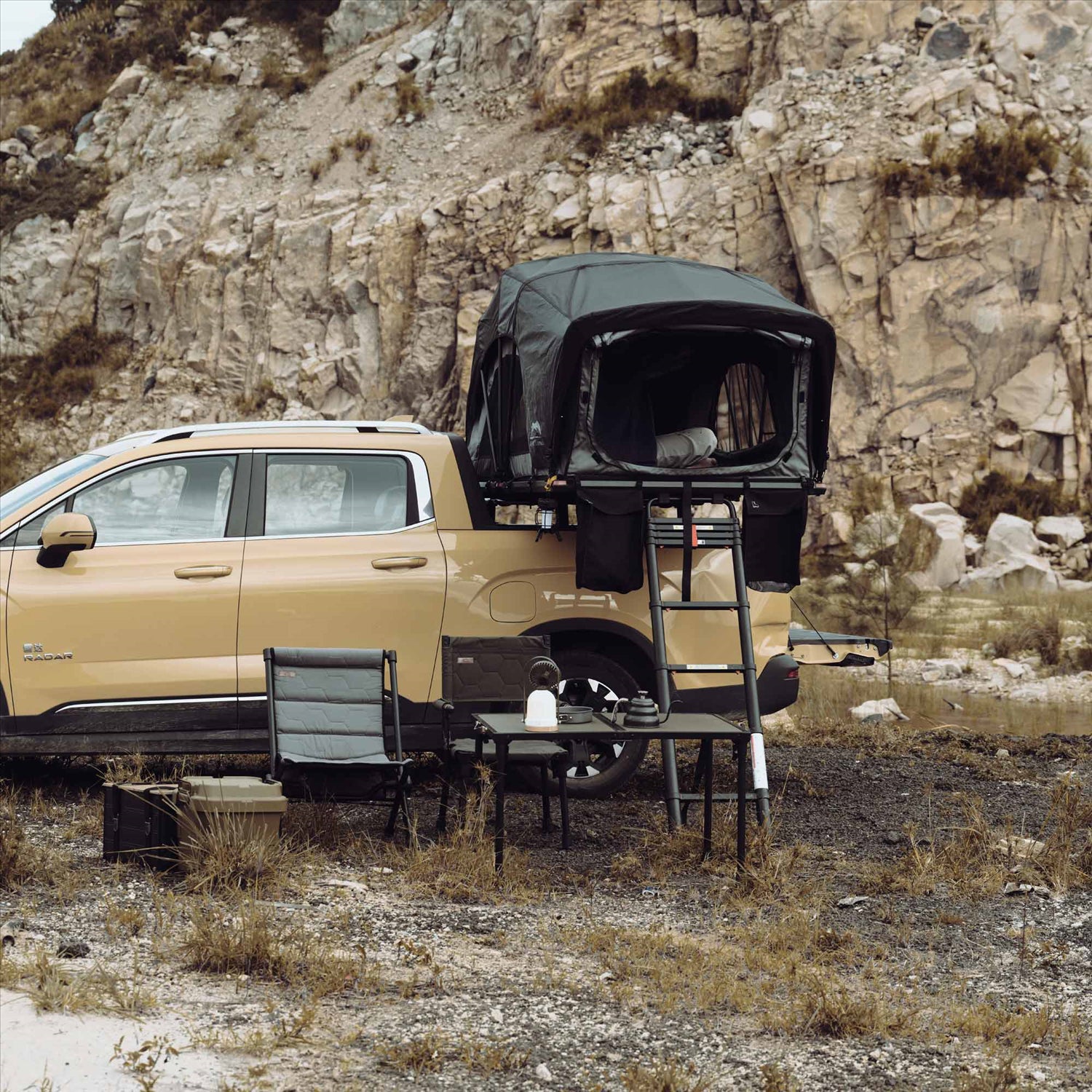 Wild Land Wild Land Lite Cruiser Roof Top Tent - Just 38kg