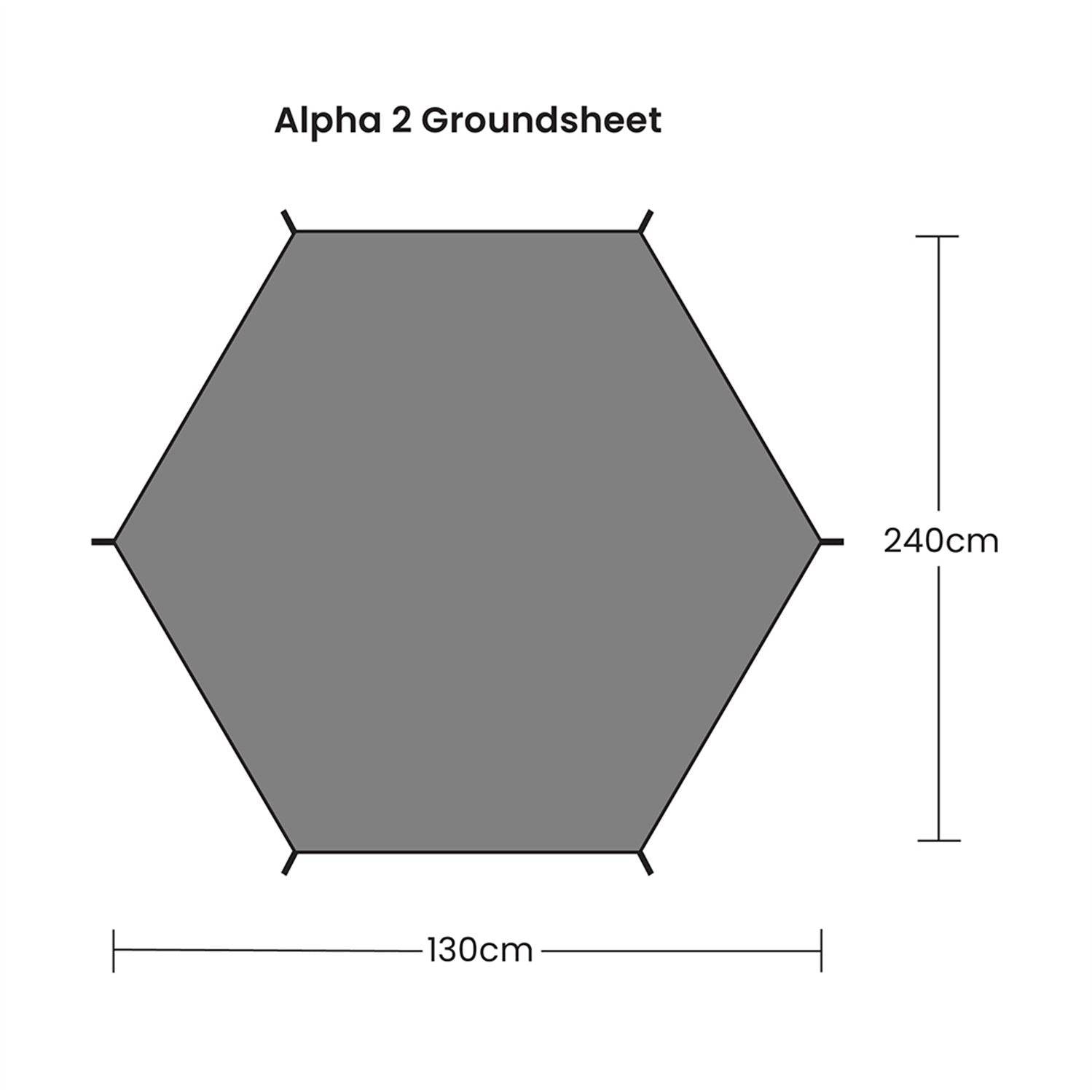 Orson Orson Alpha 2 Tent Groundsheet