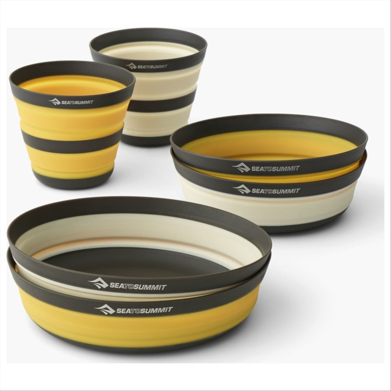 Sea to Summit Sea To Summit Frontier Collapsible Dinnerware Set - 2P, 6 Pieces