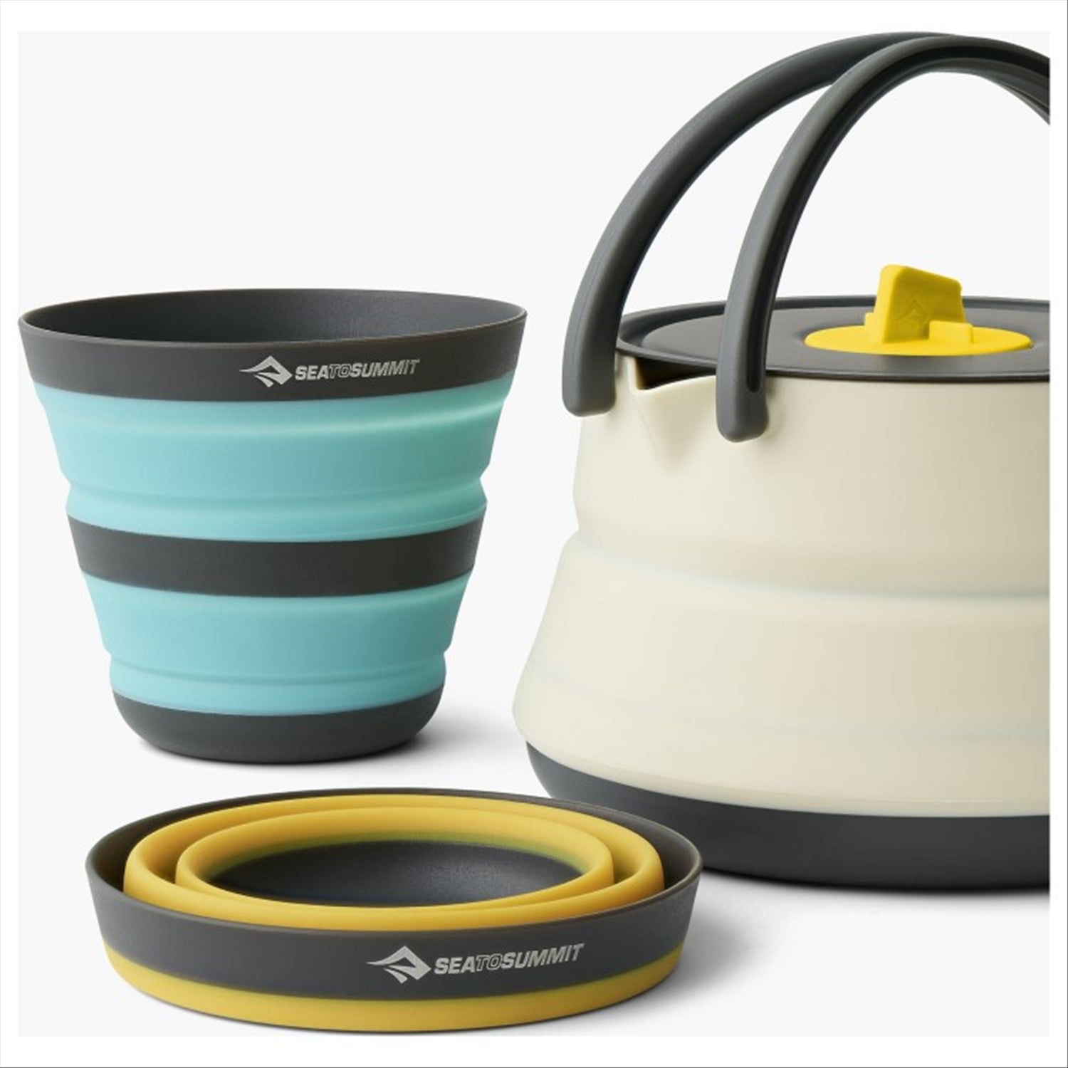 Sea to Summit Sea To Summit Frontier Collapsible Kettle Cook Set - 2P, 3 Piece