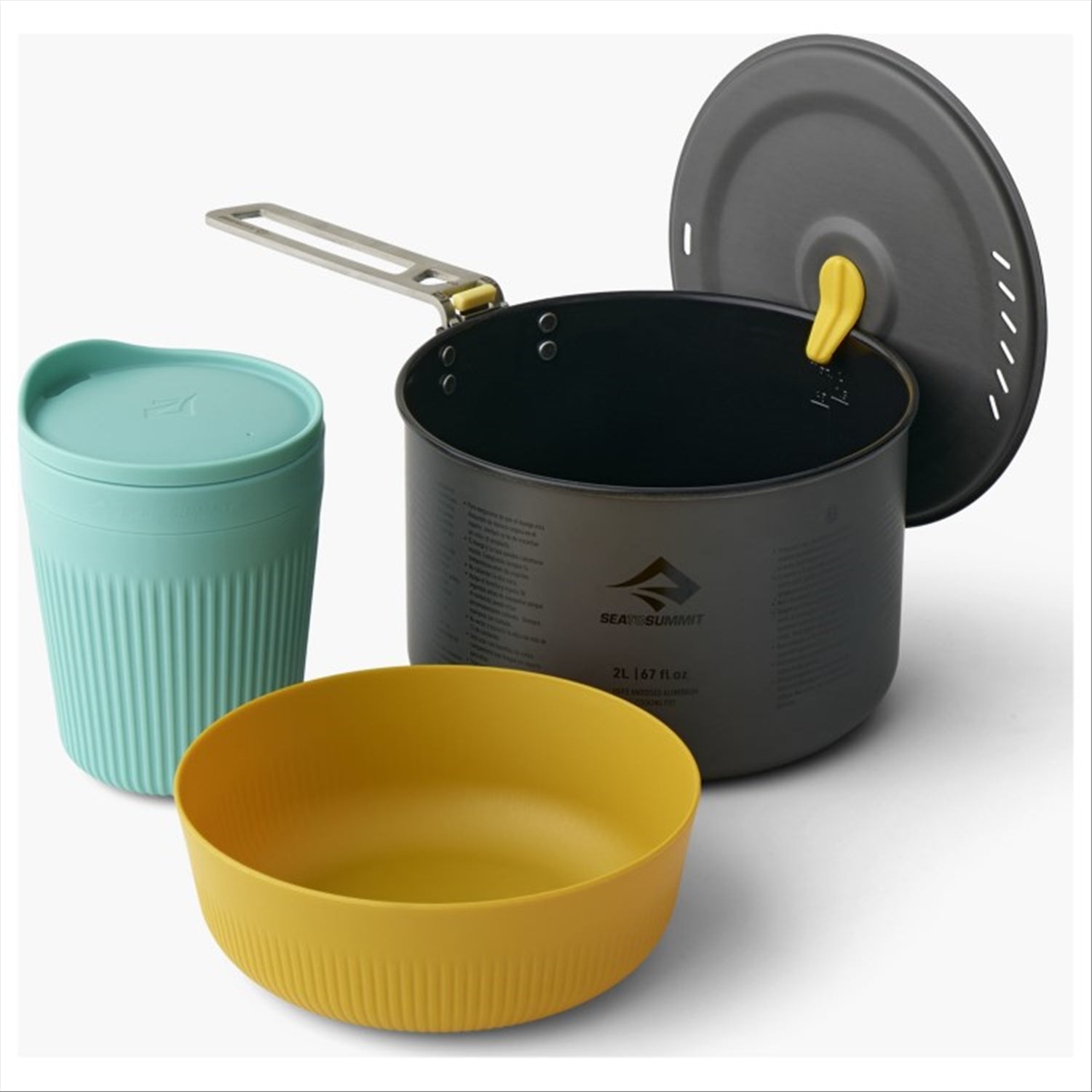 Sea to Summit Sea To Summit Frontier One Pot Cook Set - 1P, 3 Pieces
