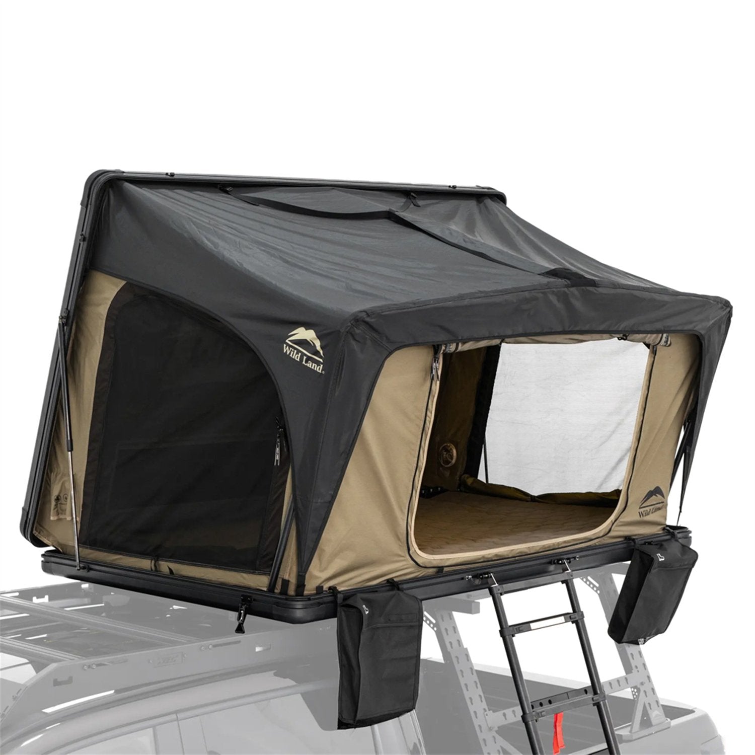 Wild Land Desert Cruiser Pro 130 | Aluminium Hard Shell Roof Top Tent