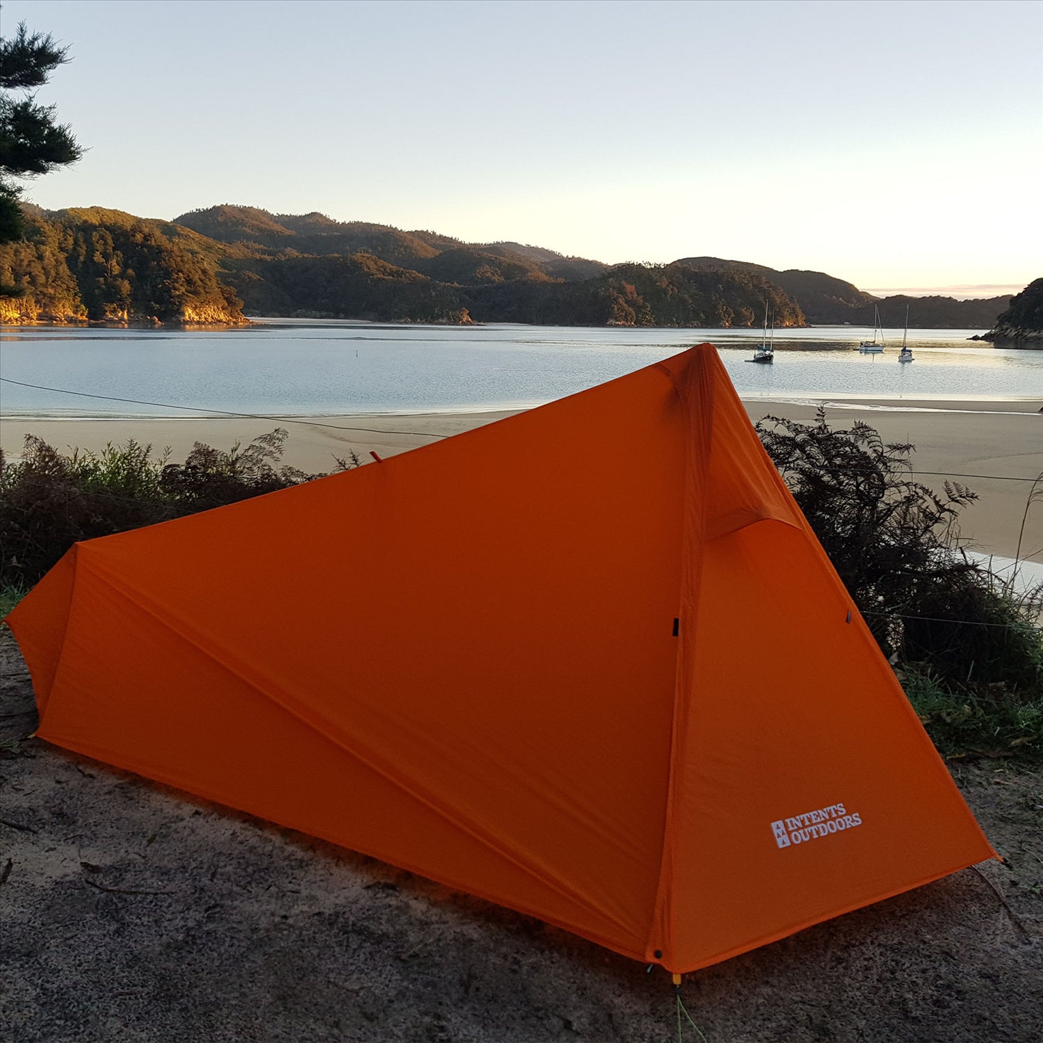 Intents Intents Outdoors Ultrapack DW - Ultralight Nylon 1 Person Hiking Tent, 910g Double Wall