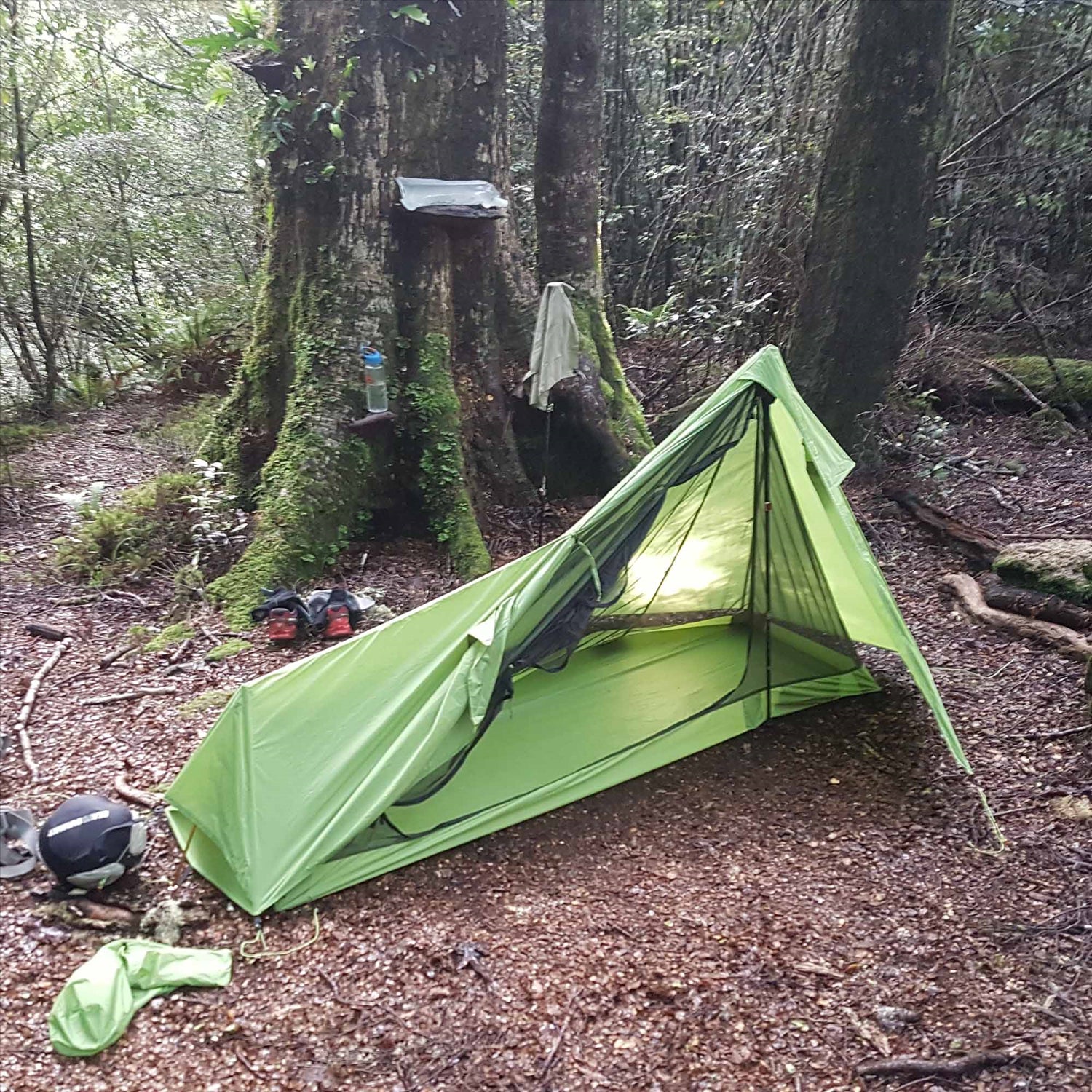 Intents Intents Outdoors Ultrapack DW - Ultralight Nylon 1 Person Hiking Tent, 910g Double Wall