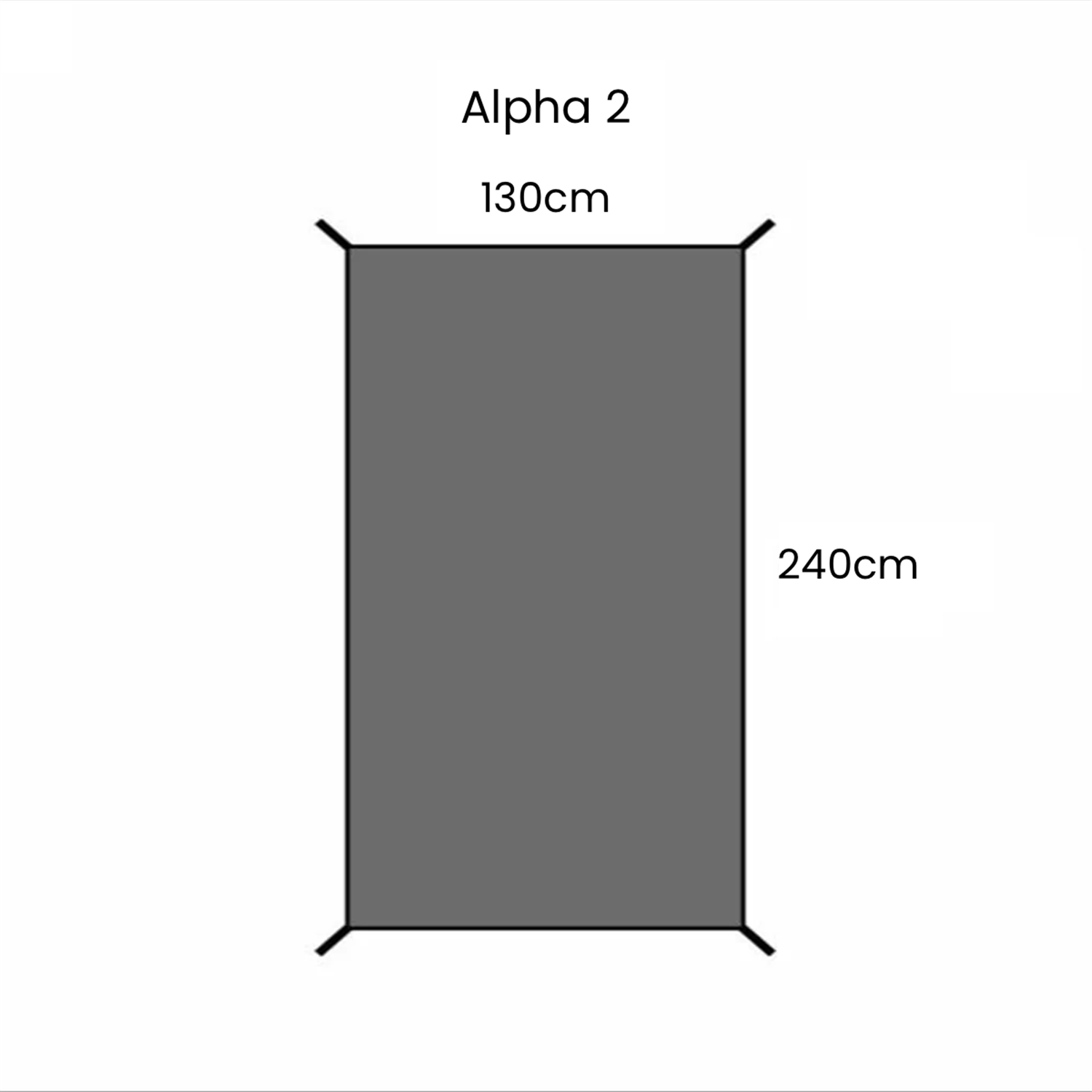 Orson Orson Alpha 2 Tent Groundsheet