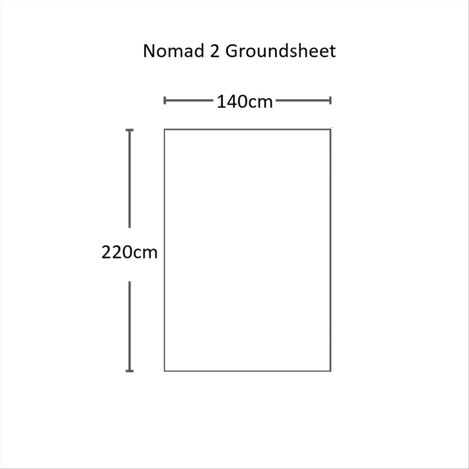 Orson Orson Nomad 2 Tent Groundsheet