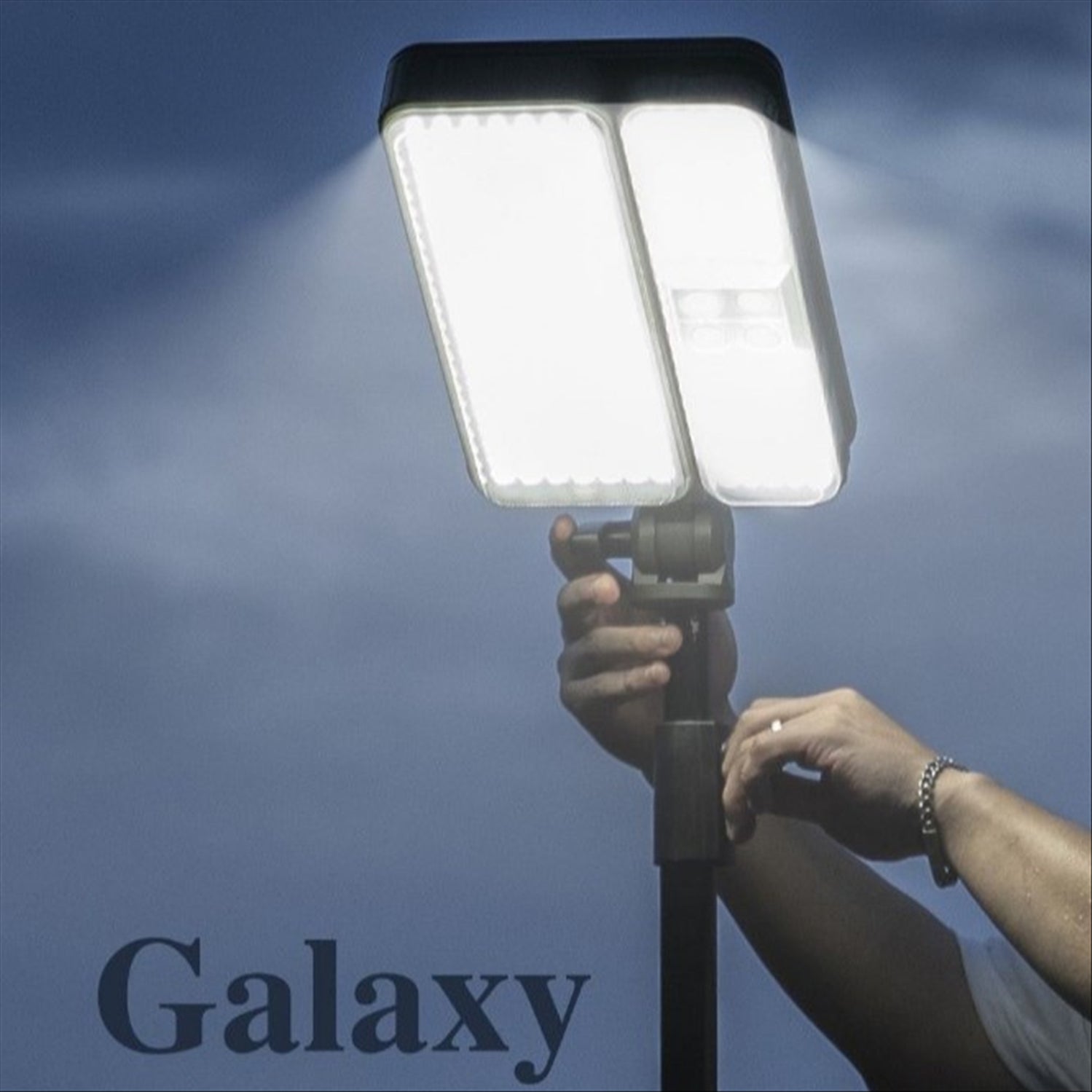Wild Land Galaxy LED Solar Powered Lights with Tripod Stand