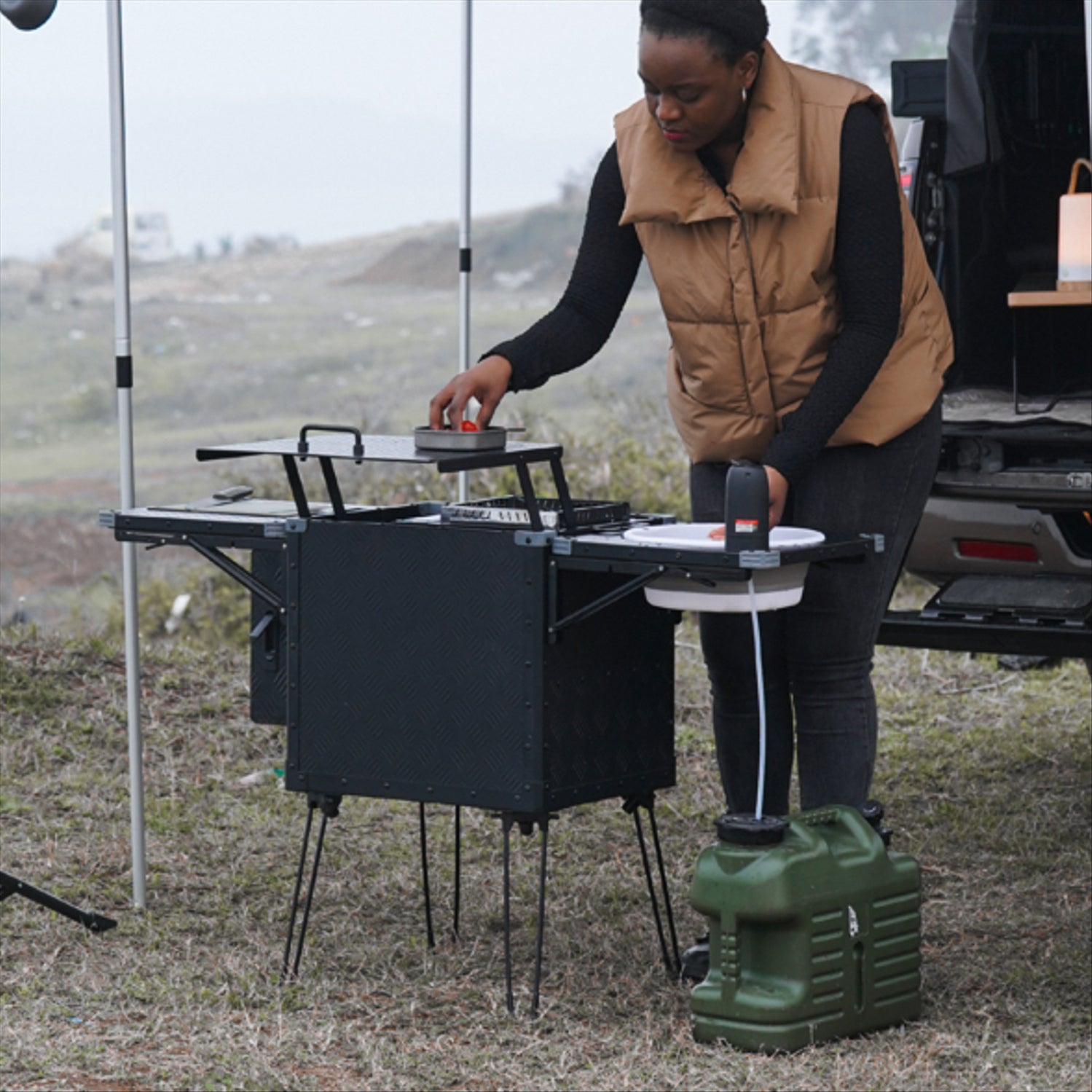 Wild Land Wild Land Portable Aluminium Kitchen Box