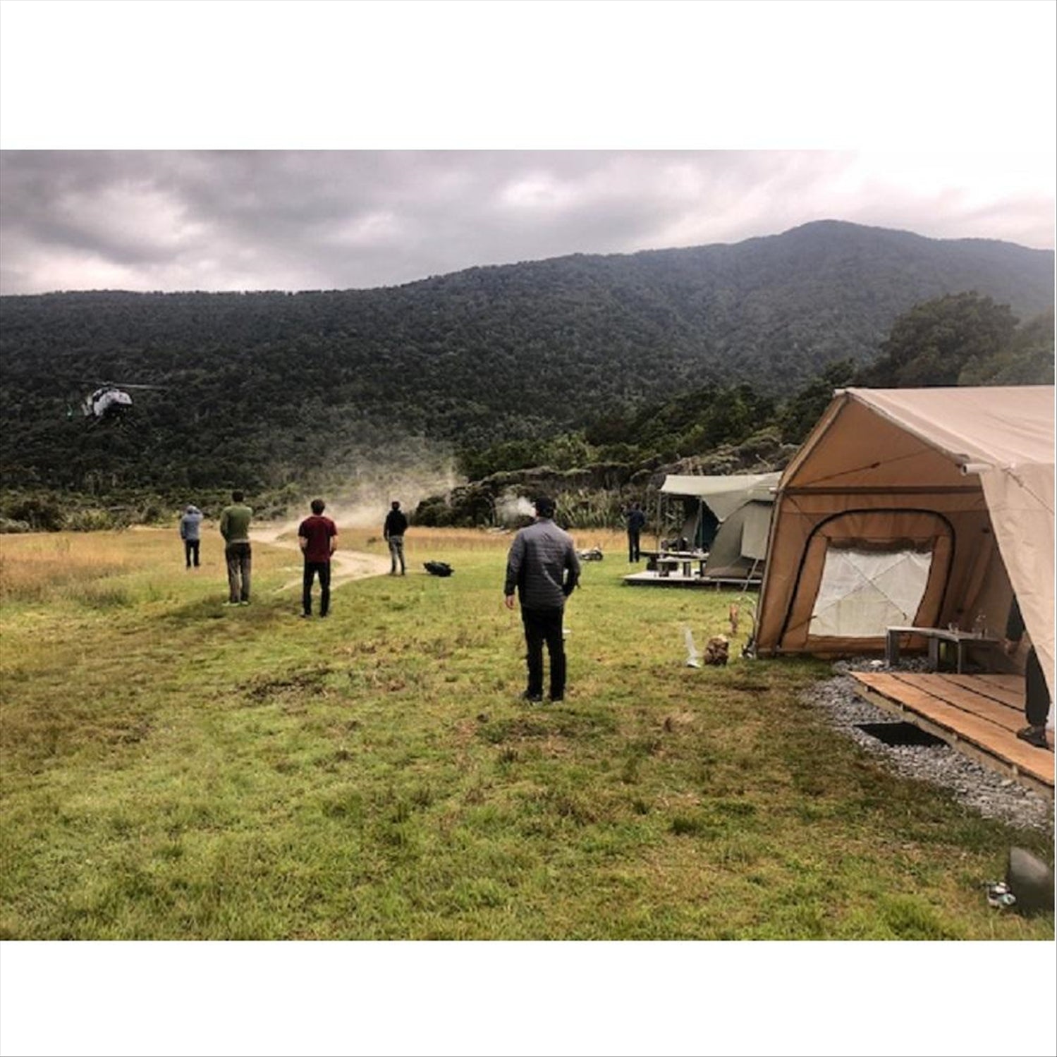 Orson The Bach - 6x6m Glamping Tent, PVC Roof, Canvas Tent, Heavy Duty Aluminium Frame, 210+kg