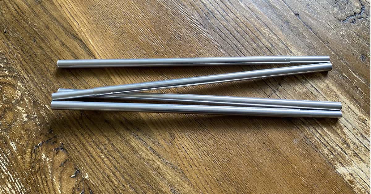 125cm Ultralight Aluminium Tent Pole