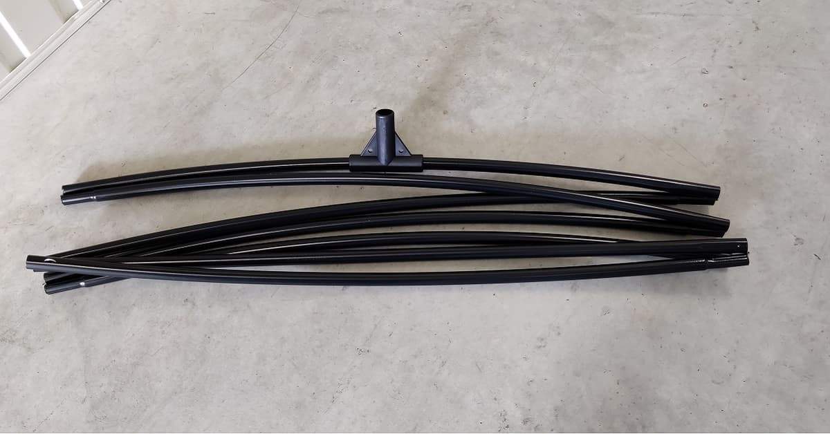 Core 4.5m Replacement shock corded side arch pole