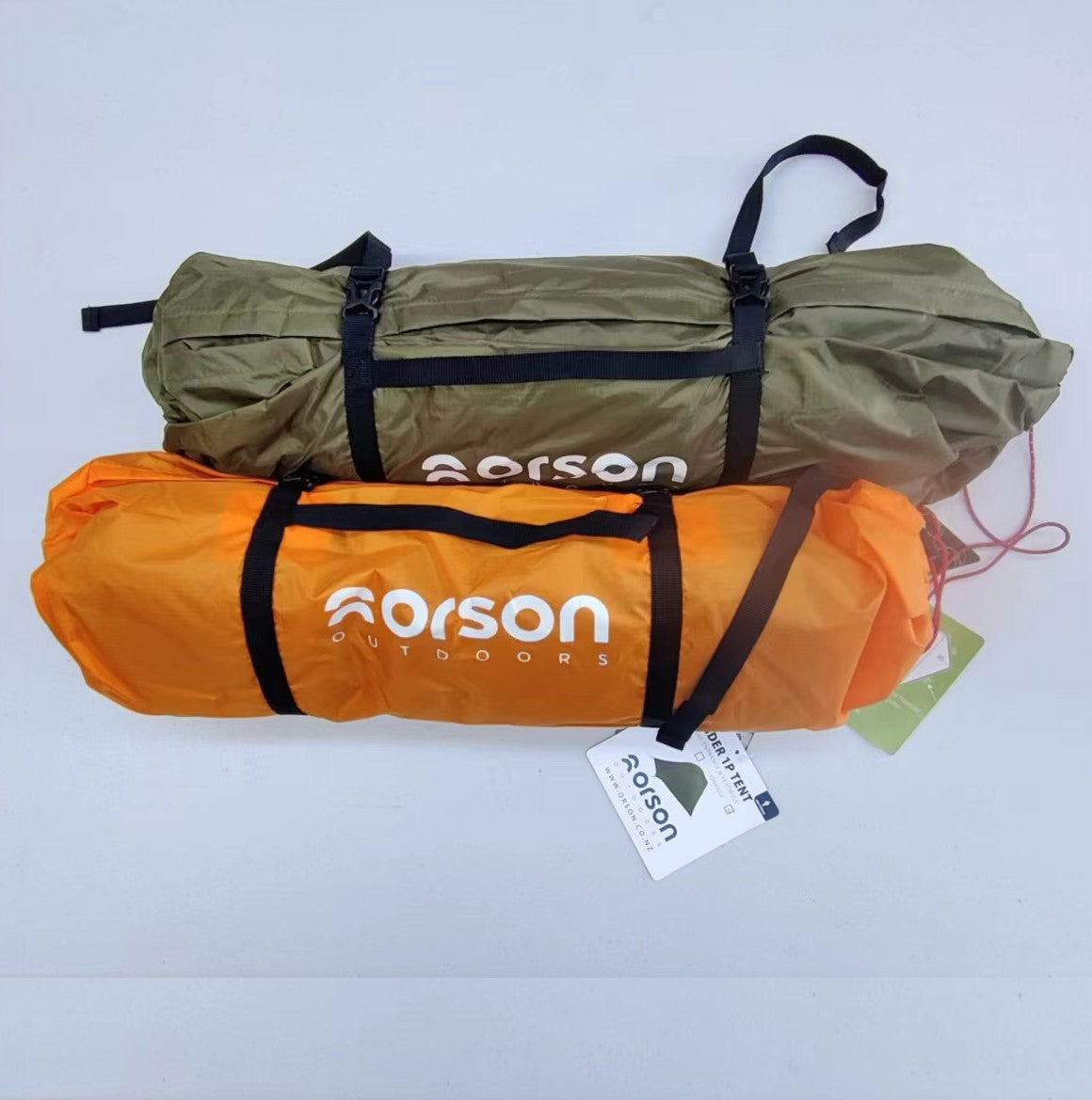 Orson Raider XL 1 Person Tent - Polyester Ripstop, 1.75kg