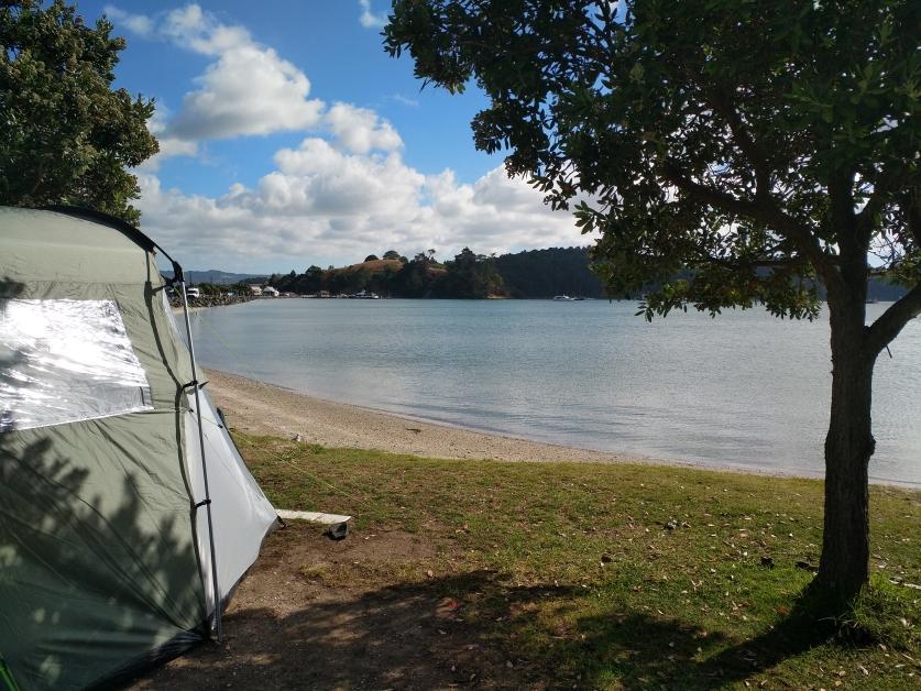 Summer Camping in a Family tent from Intents Outdoors 