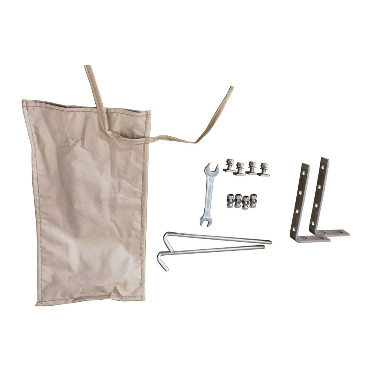 Orson Orson K2 Vehicle Side Awning 2.5x2.5m - Installation Kit Included