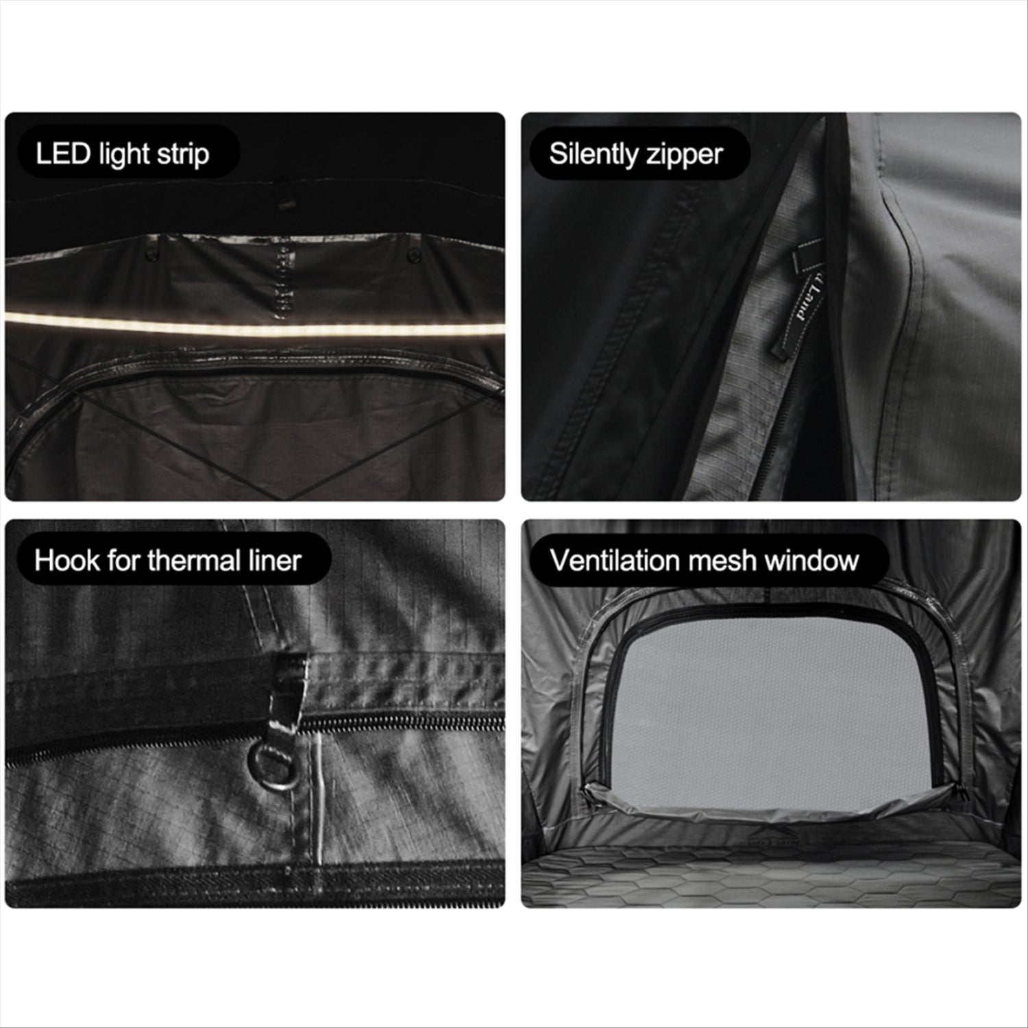 Wild Land Wild Land Lite Cruiser Roof Top Tent - Just 38kg