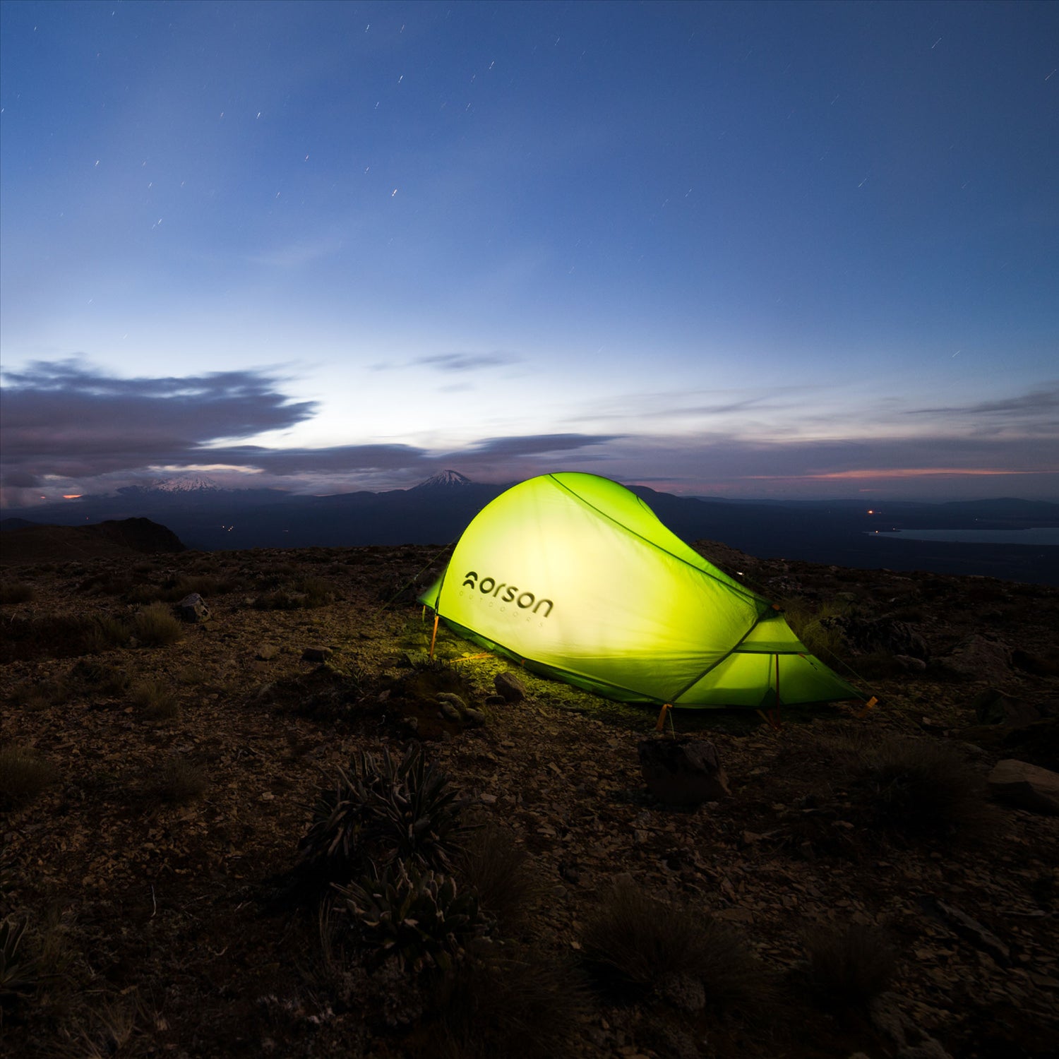 Orson Orson Jett 1 | Ultralight Silnylon 1 Person Tunnel Tent | 1.38kg