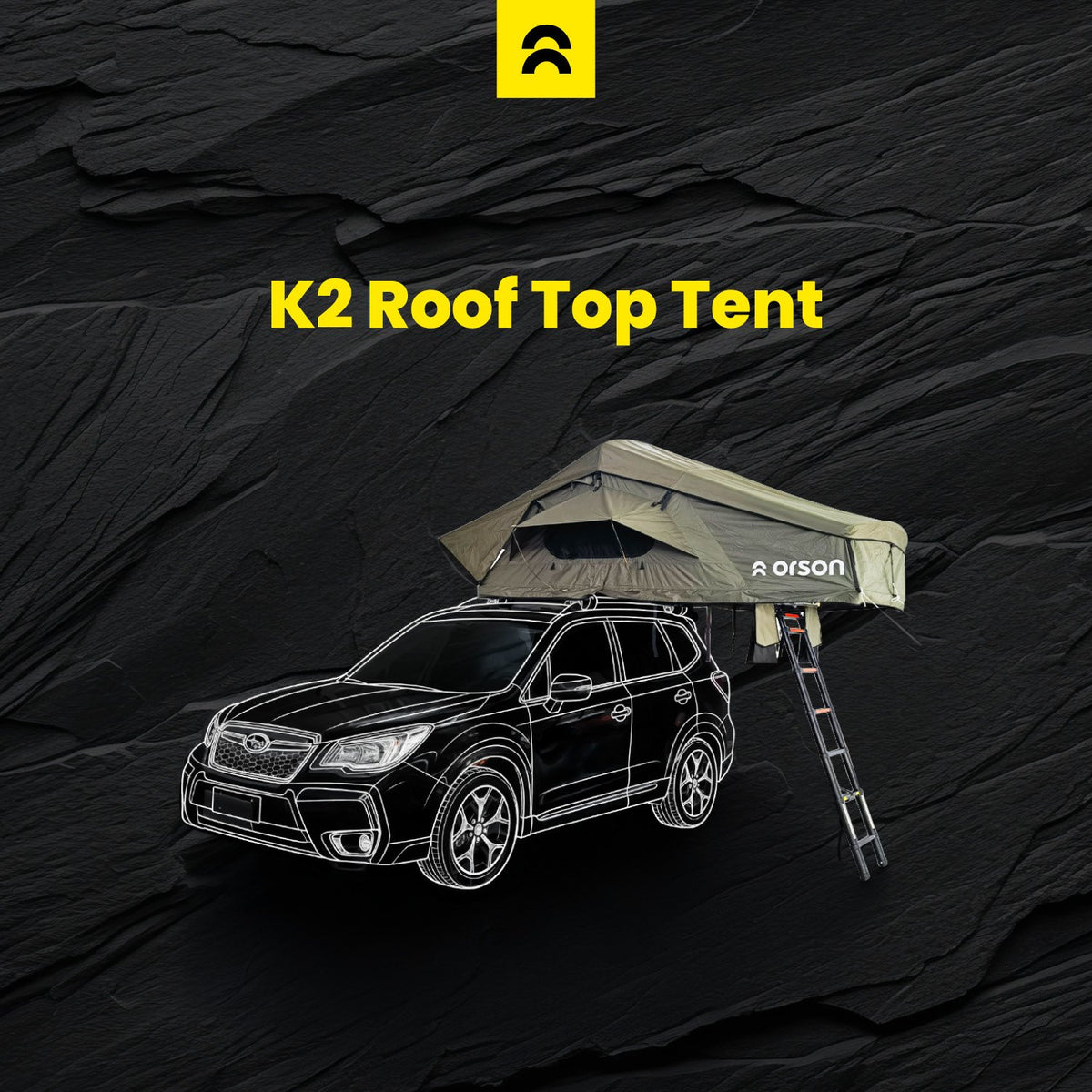 Orson Orson K2 Soft Shell Roof Top Tent