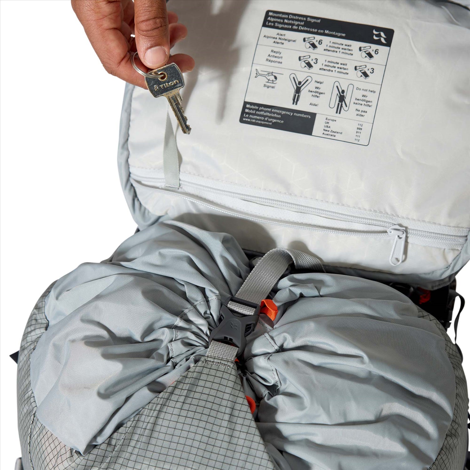 Rab Rab Hyperon 65L Backpack - Dark Pewter/Anthracite