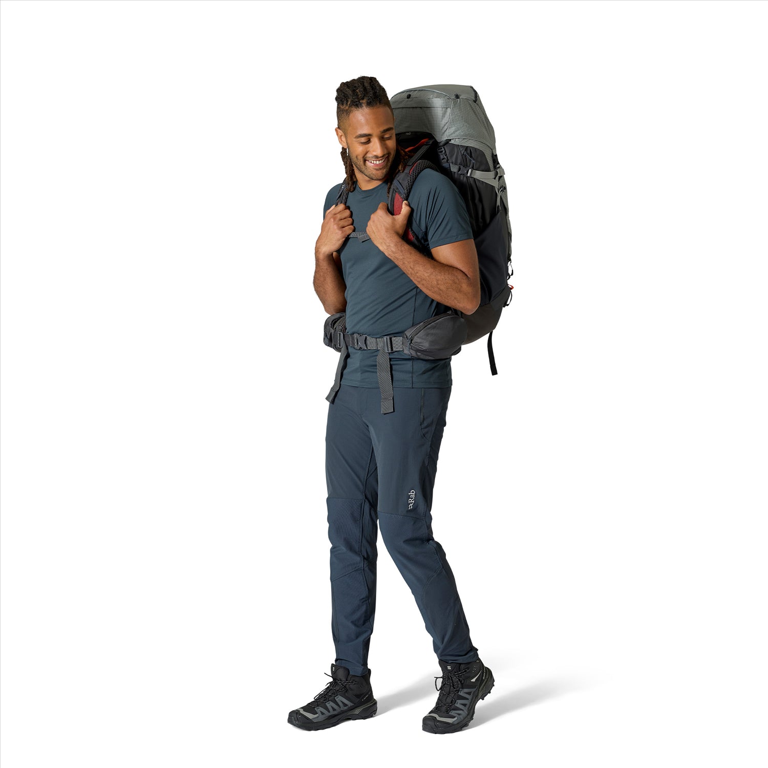 Rab Rab Hyperon 65L Backpack - Dark Pewter/Anthracite