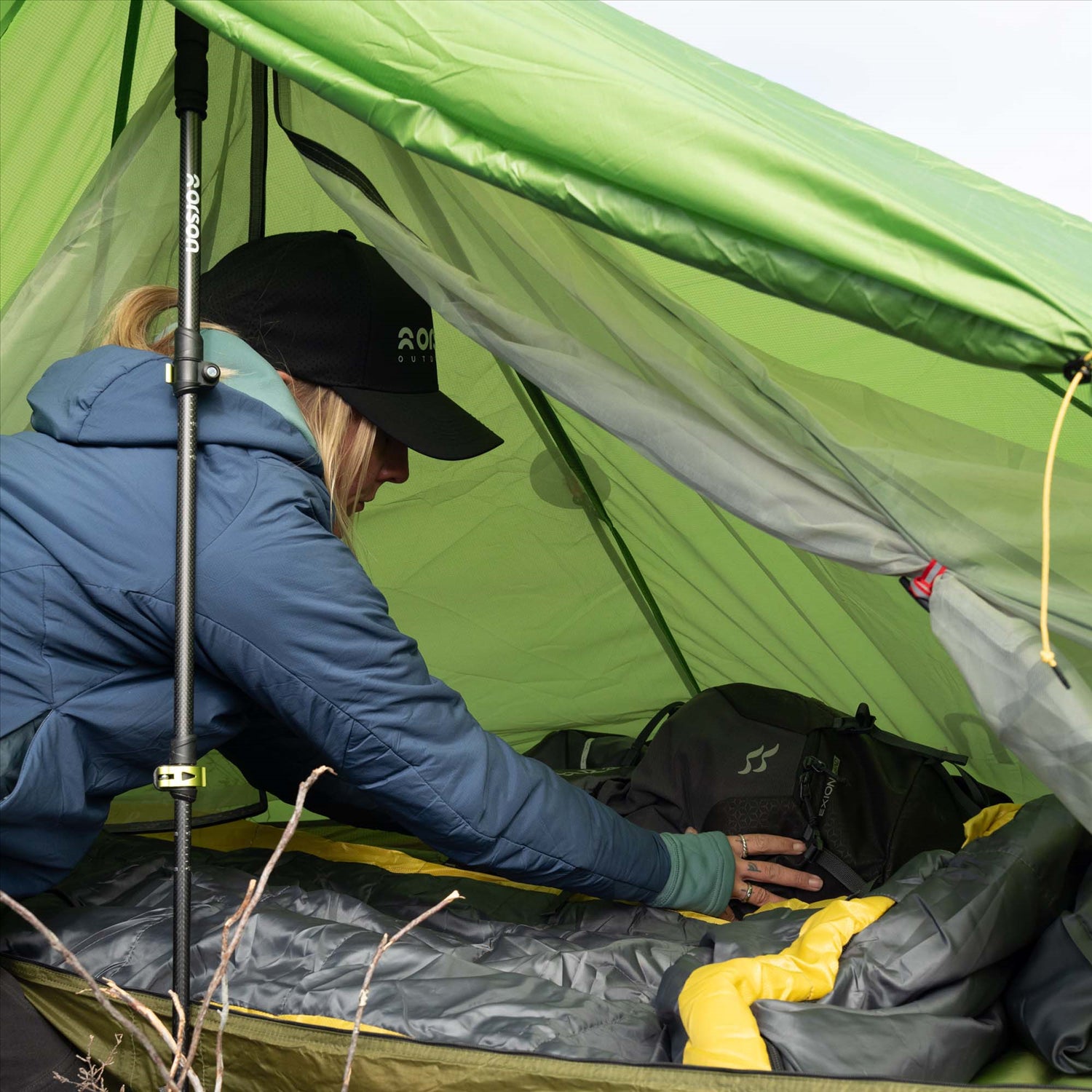 Orson Orson Indie Pro 1 | Ultralight 1 Person Hiking Tent | 1.5kg