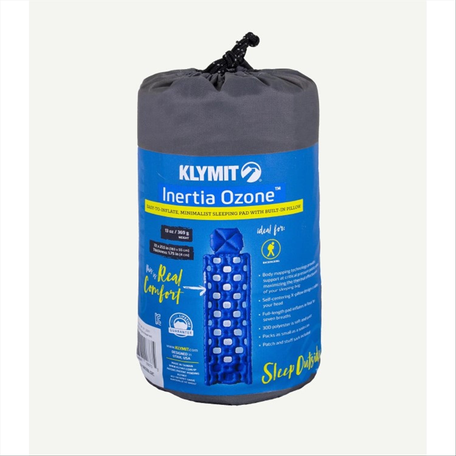 Klymit Klymit Ultralight Inertia Ozone Inflatable Pad Ultralight 369g