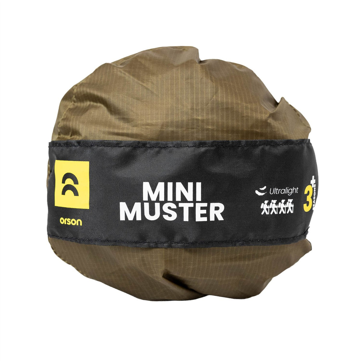 Orson Orson Mini Muster | Ultralight Silpoly 3-4 Person Tipi Tent | 1.75kg