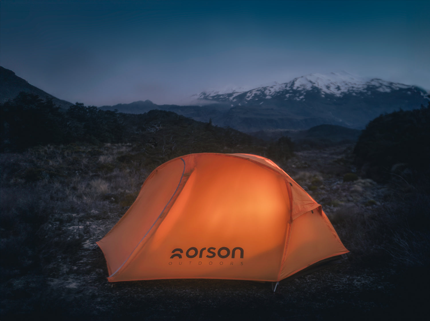 Orson Orson Raider XL 1 Person Tent - Polyester Ripstop, 1.75kg