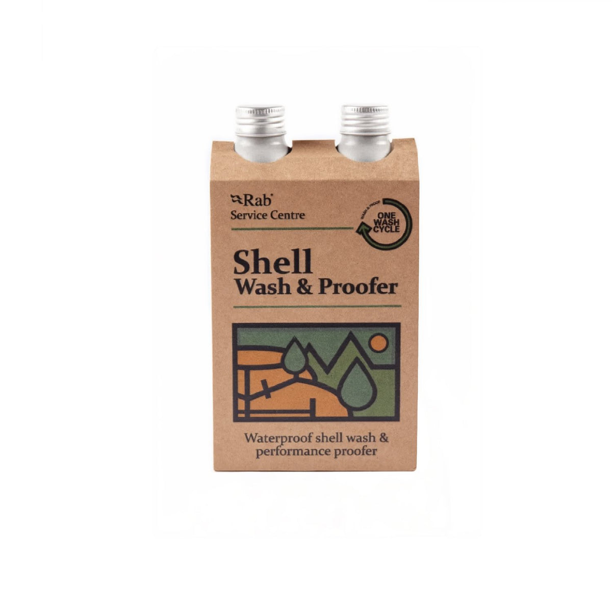 Rab  Rab Shell Wash and Proofer - Twin Pack