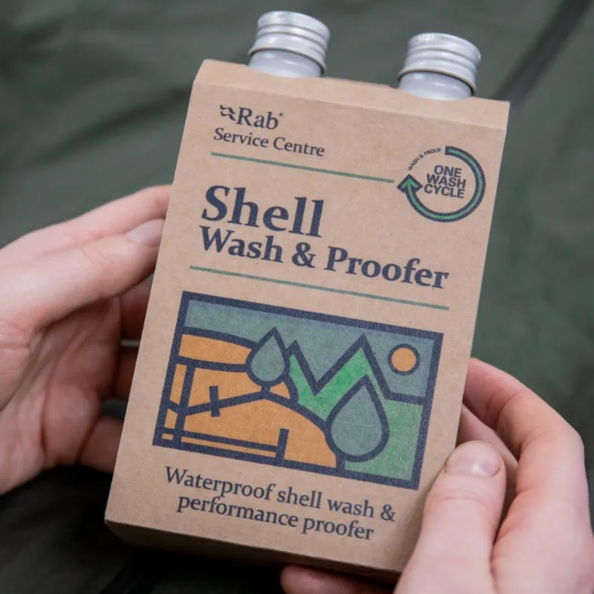 Rab  Rab Shell Wash and Proofer - Twin Pack