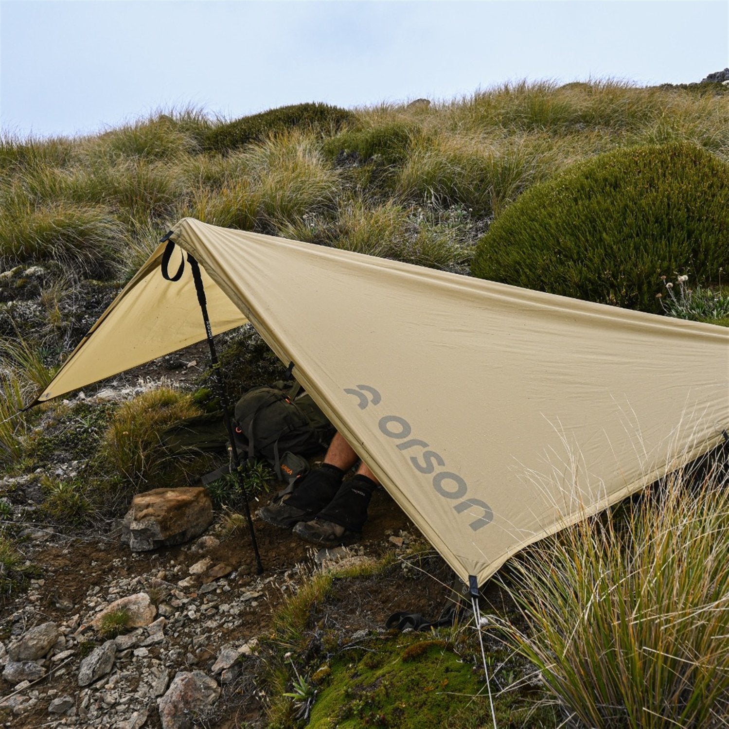 Orson Orson Skyline Ultralight Tarp - 2x3m, 20D Ripstop Silnylon, 380g