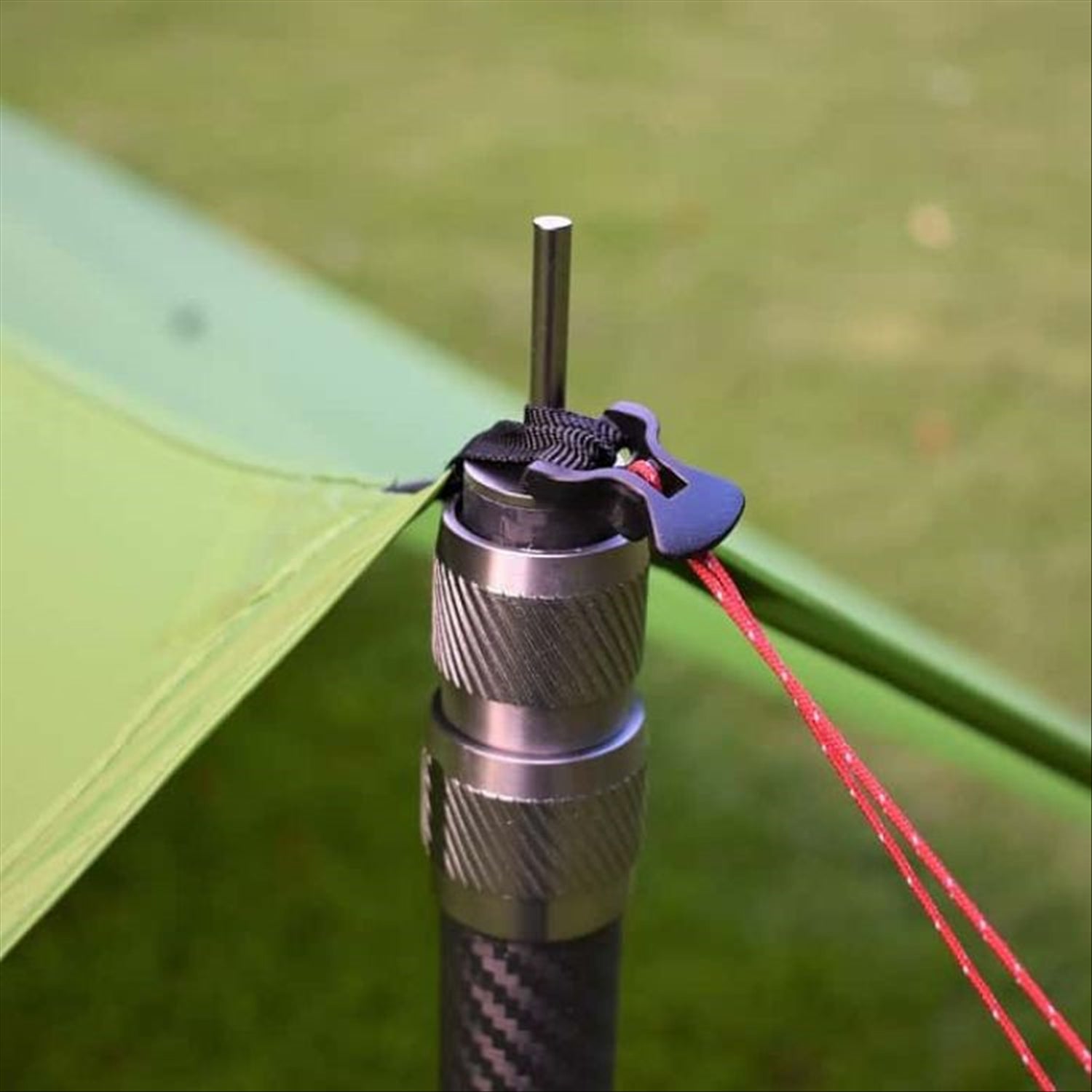 Intents Telescopic Tarp Pole - Ultralight 340g Carbon Fibre, max height 200cm