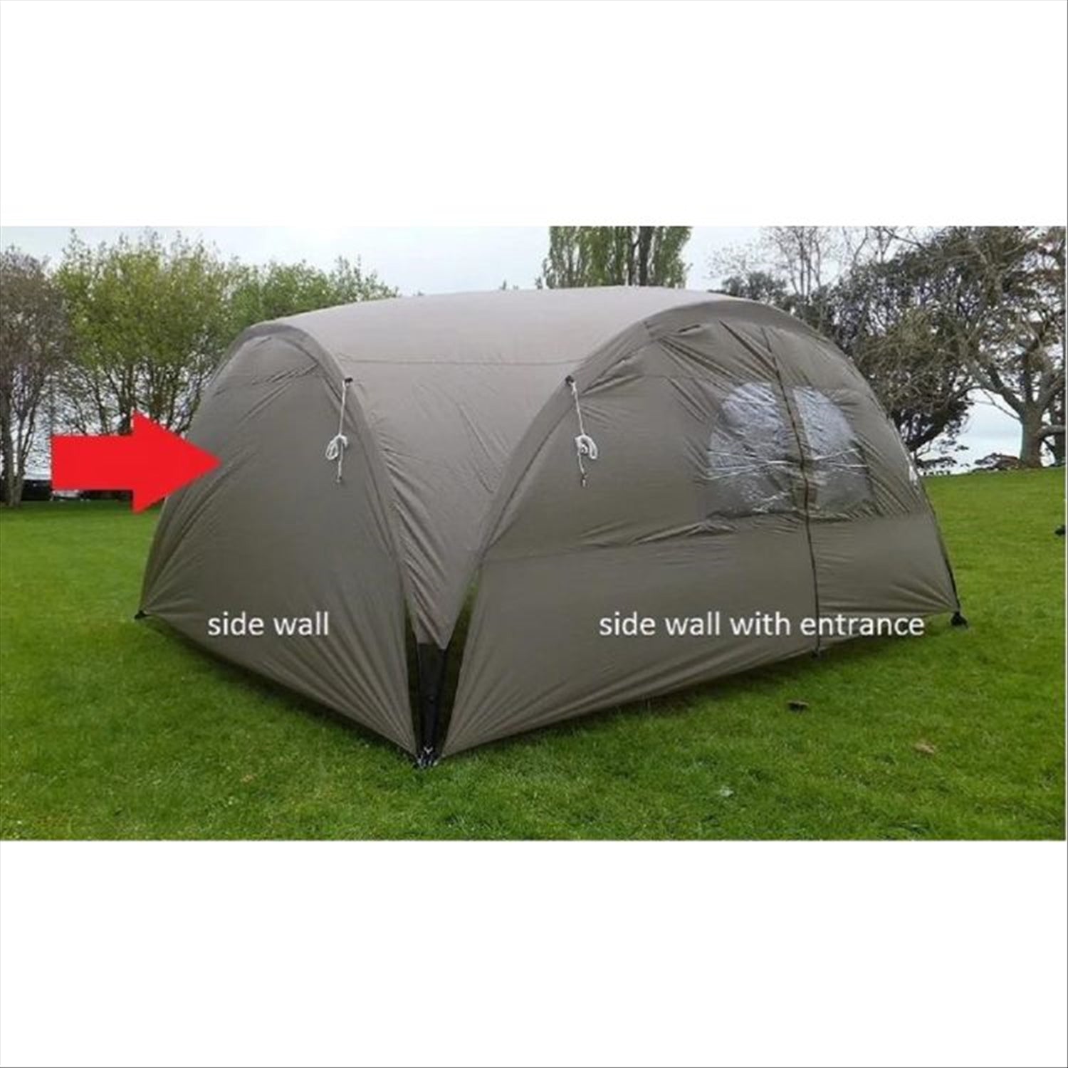 Core 4.5m Shelter Side Wall