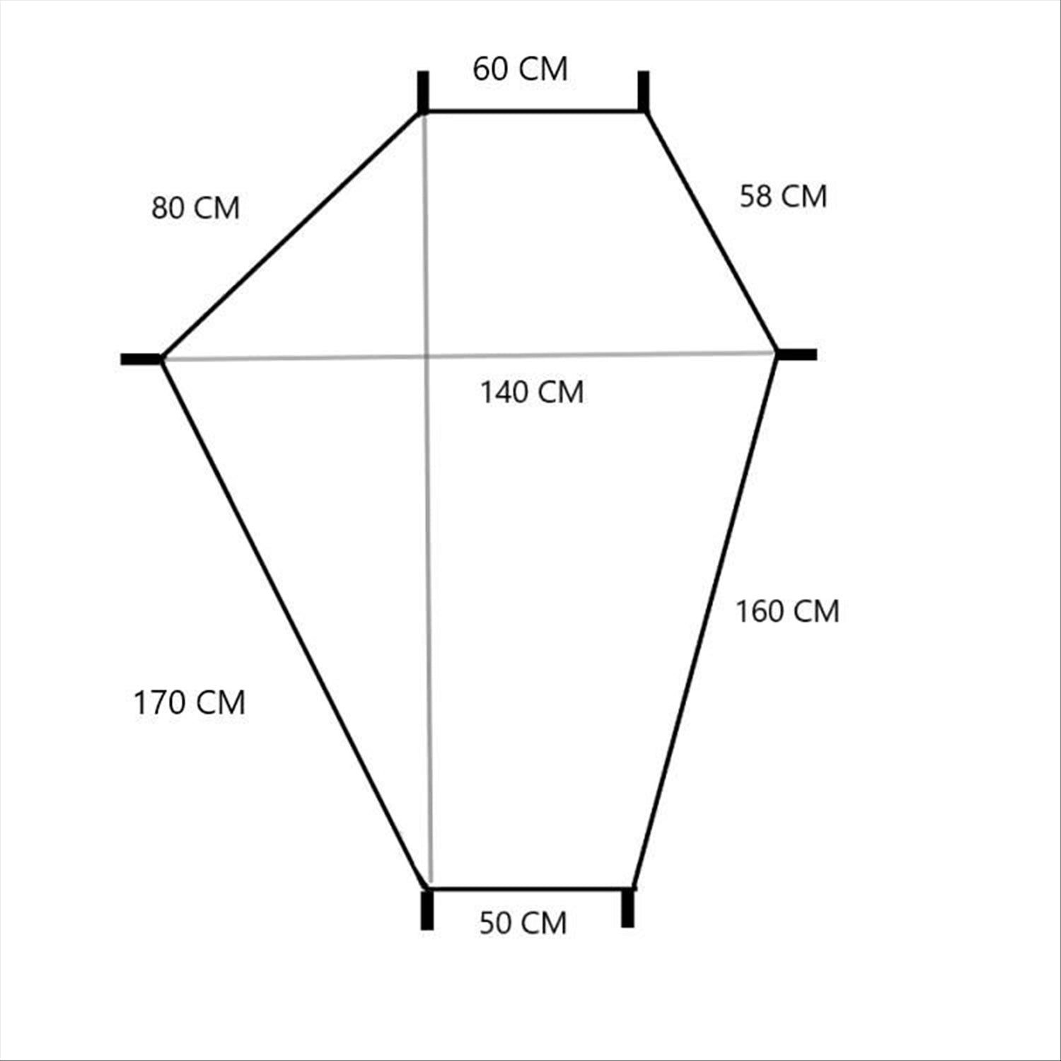 Intents Ultrapack Tent Wide Groundsheet / Footprint