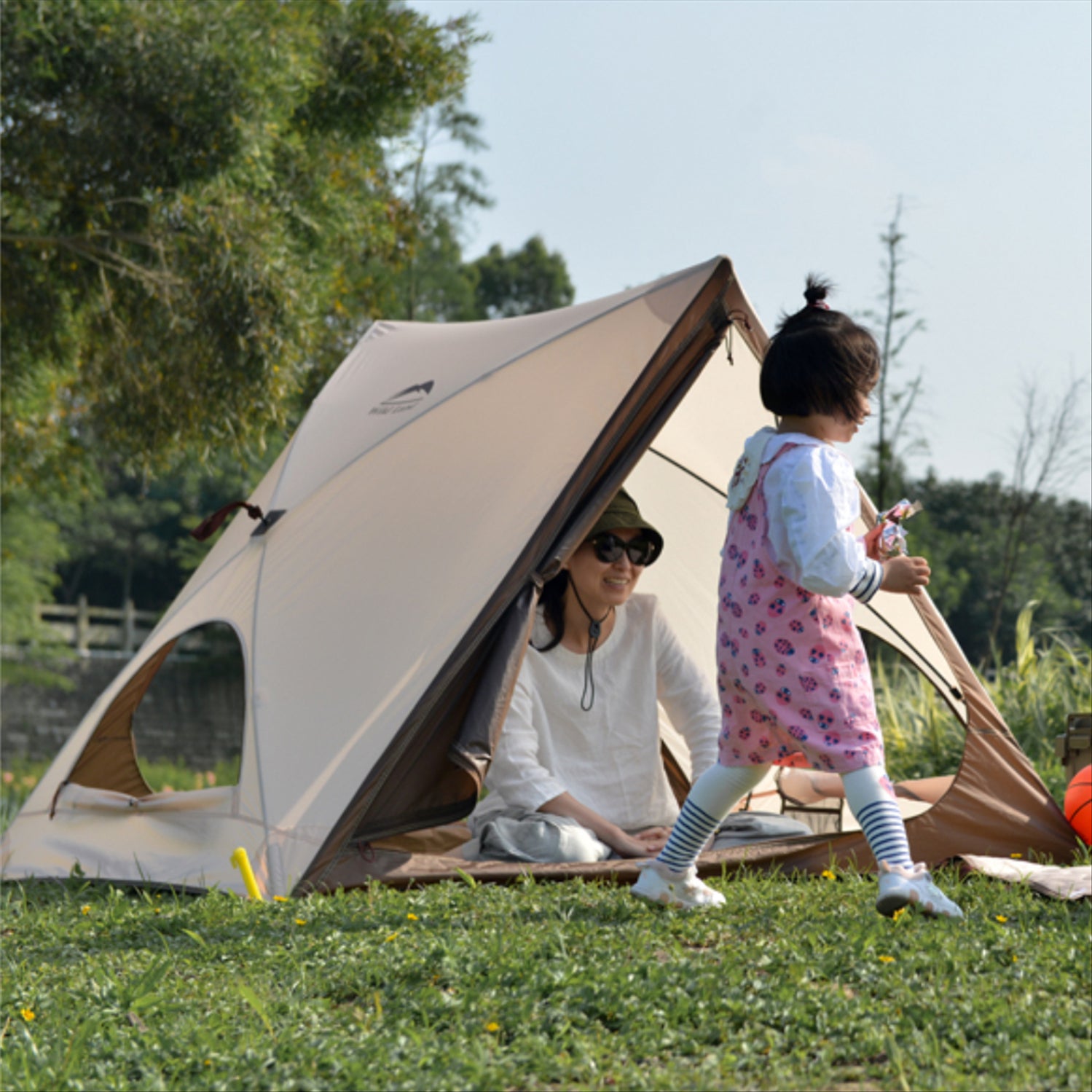 Wild Land Cambox Freestanding Beach Shelter with Mesh Door