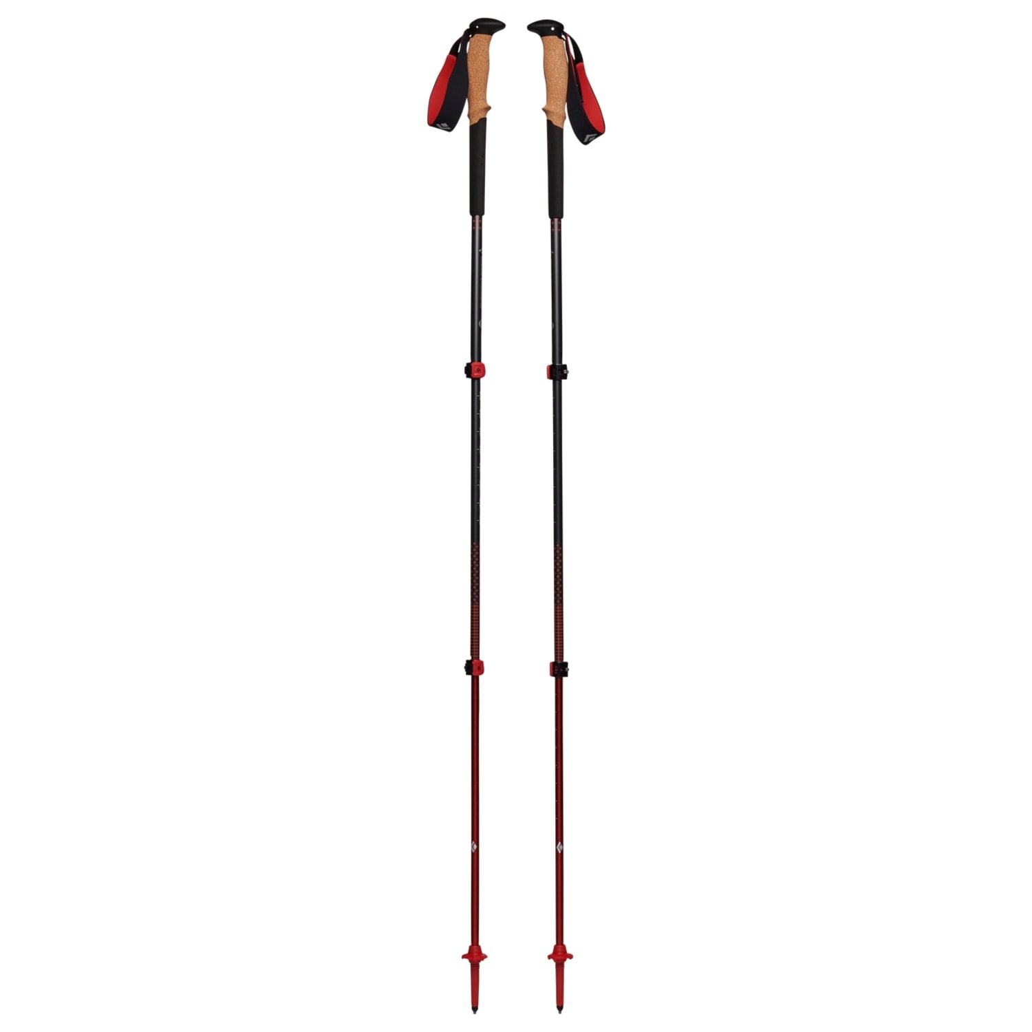 Black Diamond Pursuit Shock Trekking Poles, S-M or M-L