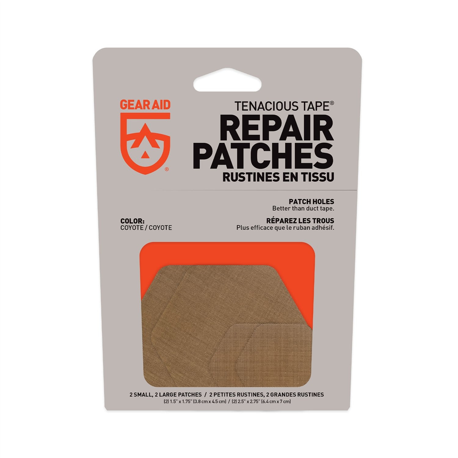 Gear Aid Gear Aid Tenacious Tape Hex Patches 2 Large 2 Small