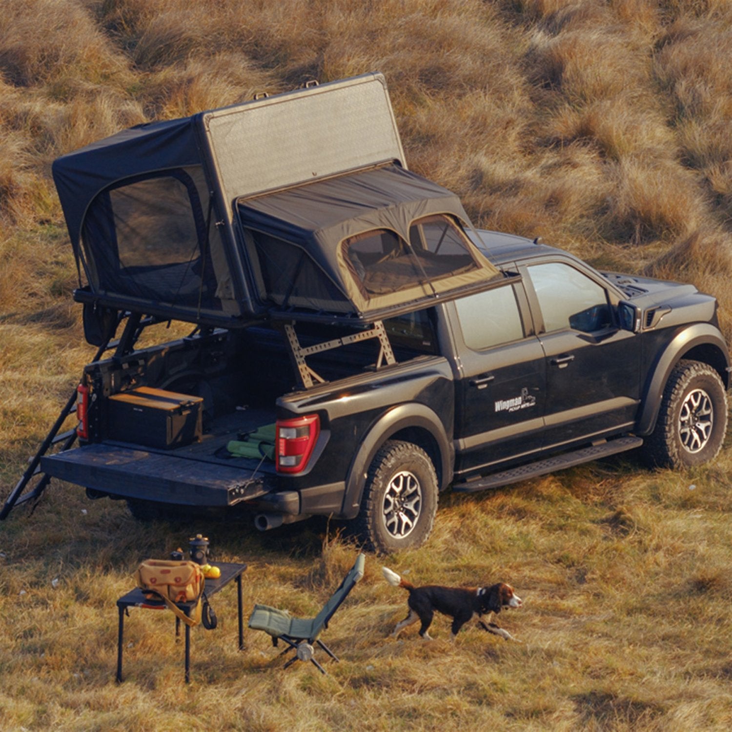 Wild Land Desert Cruiser Plus 130 | Aluminium Hard Shell Family Roof Top Tent