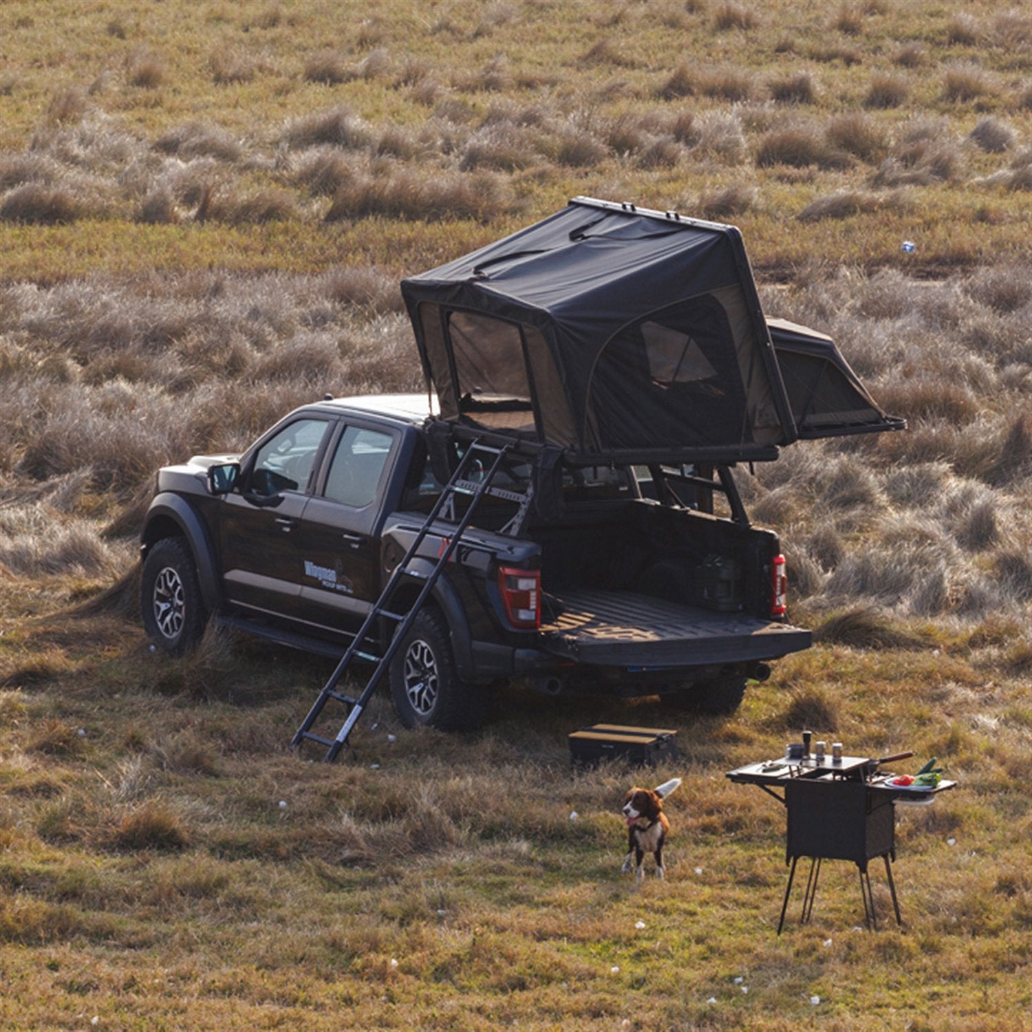 Wild Land Desert Cruiser Plus 130 | Aluminium Hard Shell Family Roof Top Tent