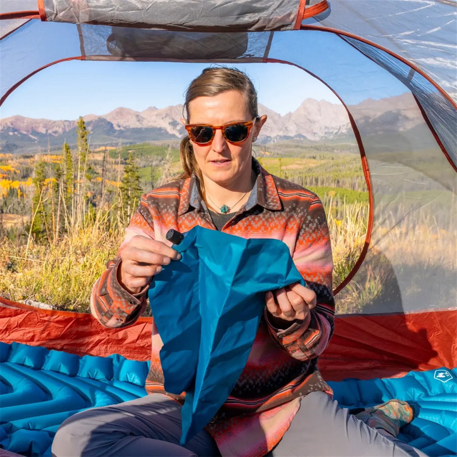 Klymit Klymit Pillow X Base XL - Ocean Depths Blue