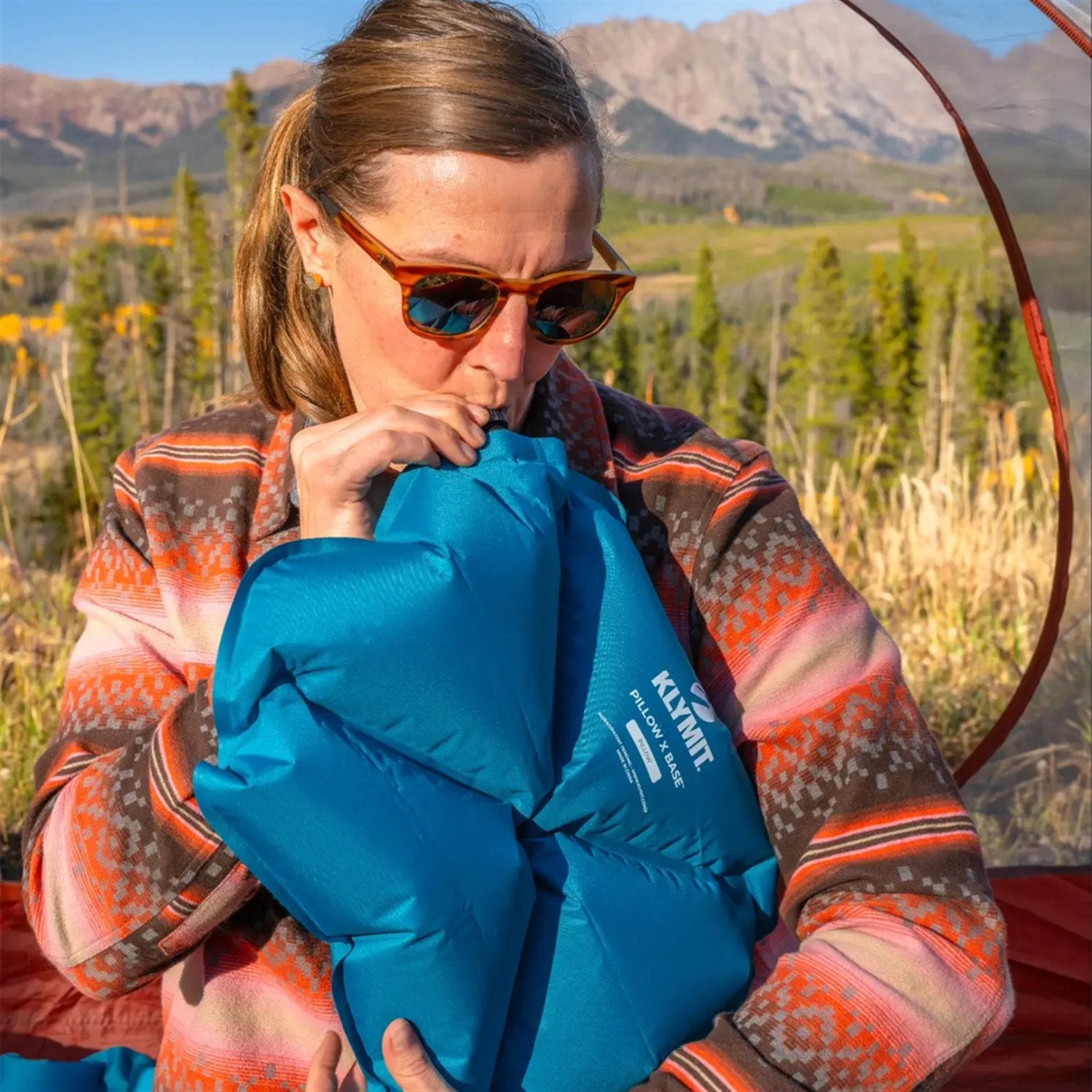 Klymit Klymit Pillow X Base XL - Ocean Depths Blue