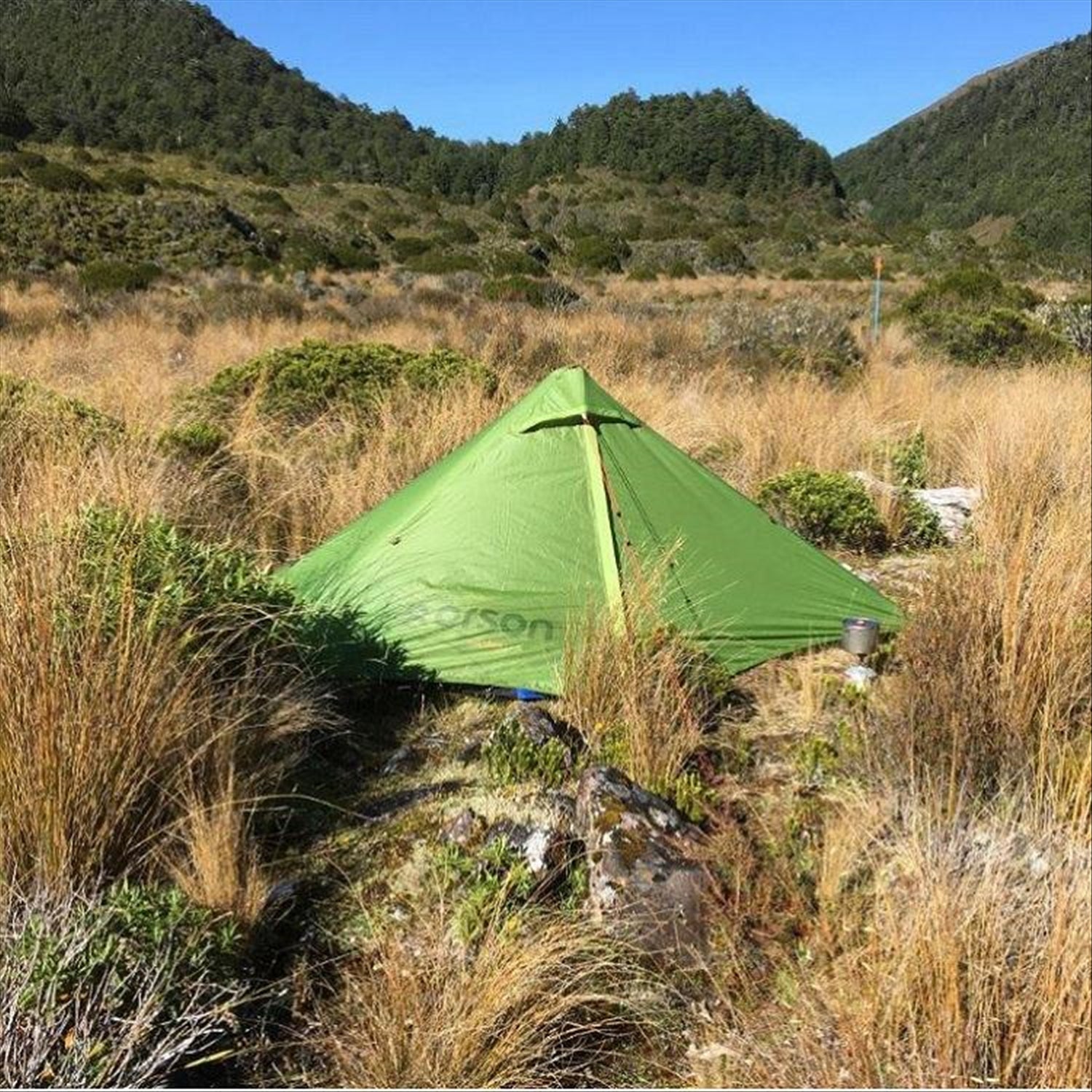 Indie 1 - Ultralight Silnylon 1 Person Hiking Tent, 1050g