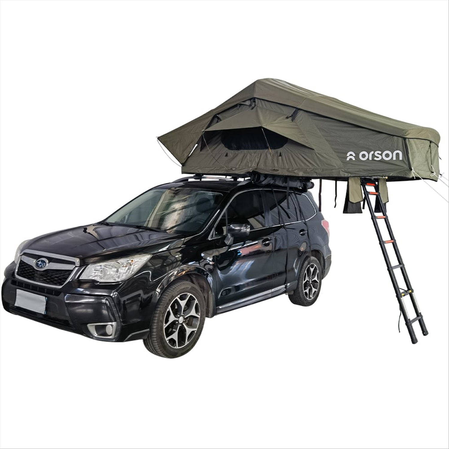 Orson Orson K2 Roof Tent with Annex and K2 2.5m Vehicle Side Awning Combo