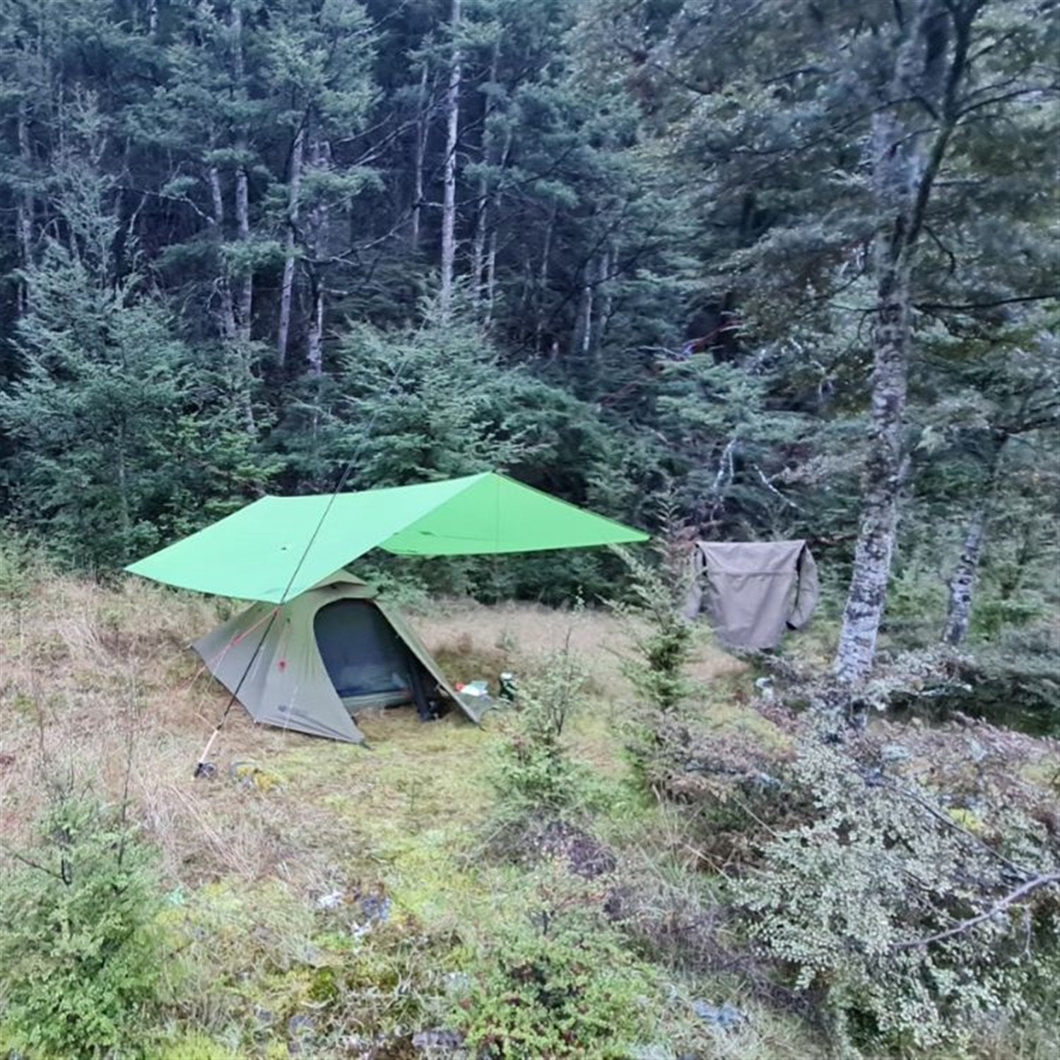 Orson Orson Skyline Ultralight Tarp - 3x3m, 550g, 20D Ripstop Silnylon