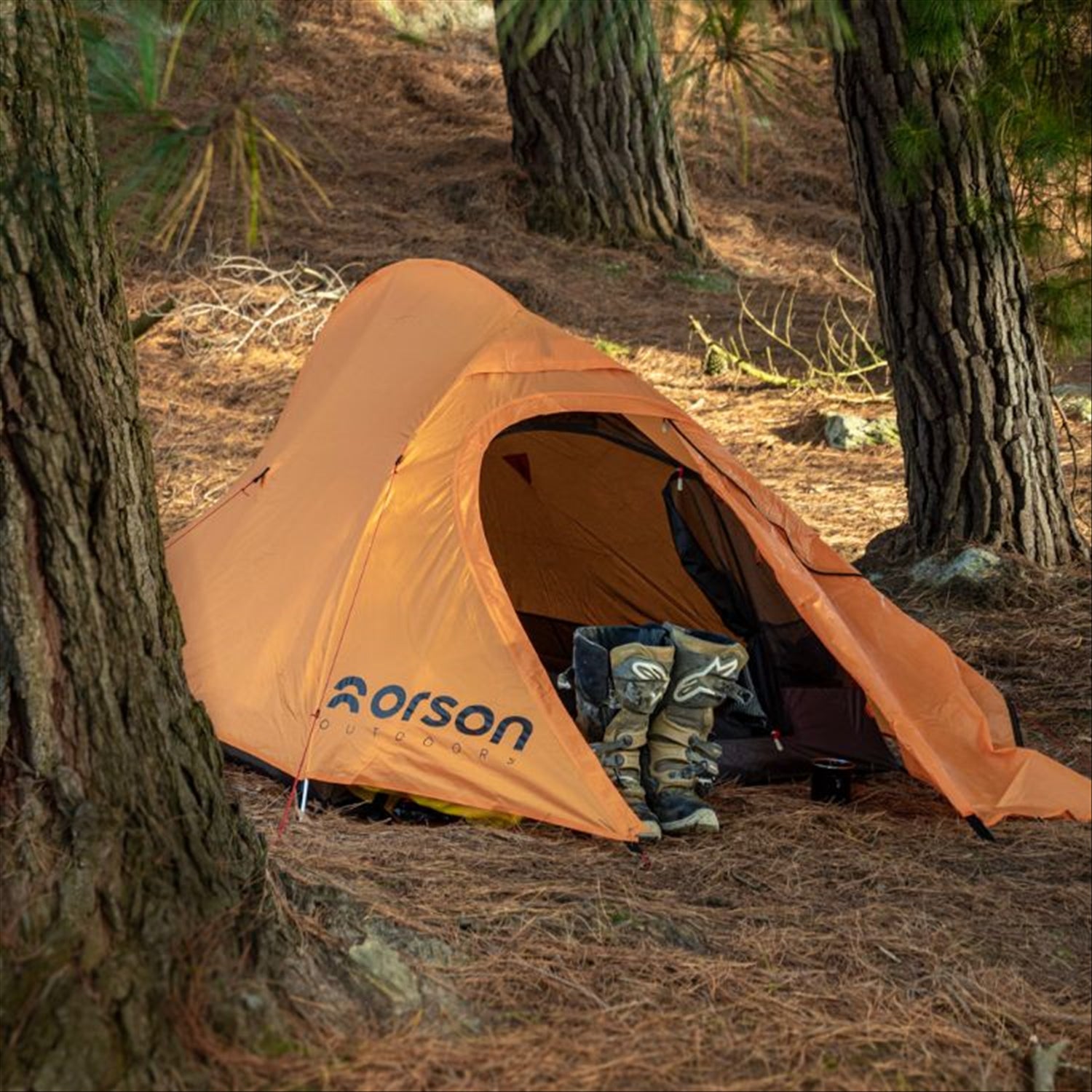 Orson Tracker 2 - Ripstop Lightweight 2 Person Hiking Tent, 1.95kg