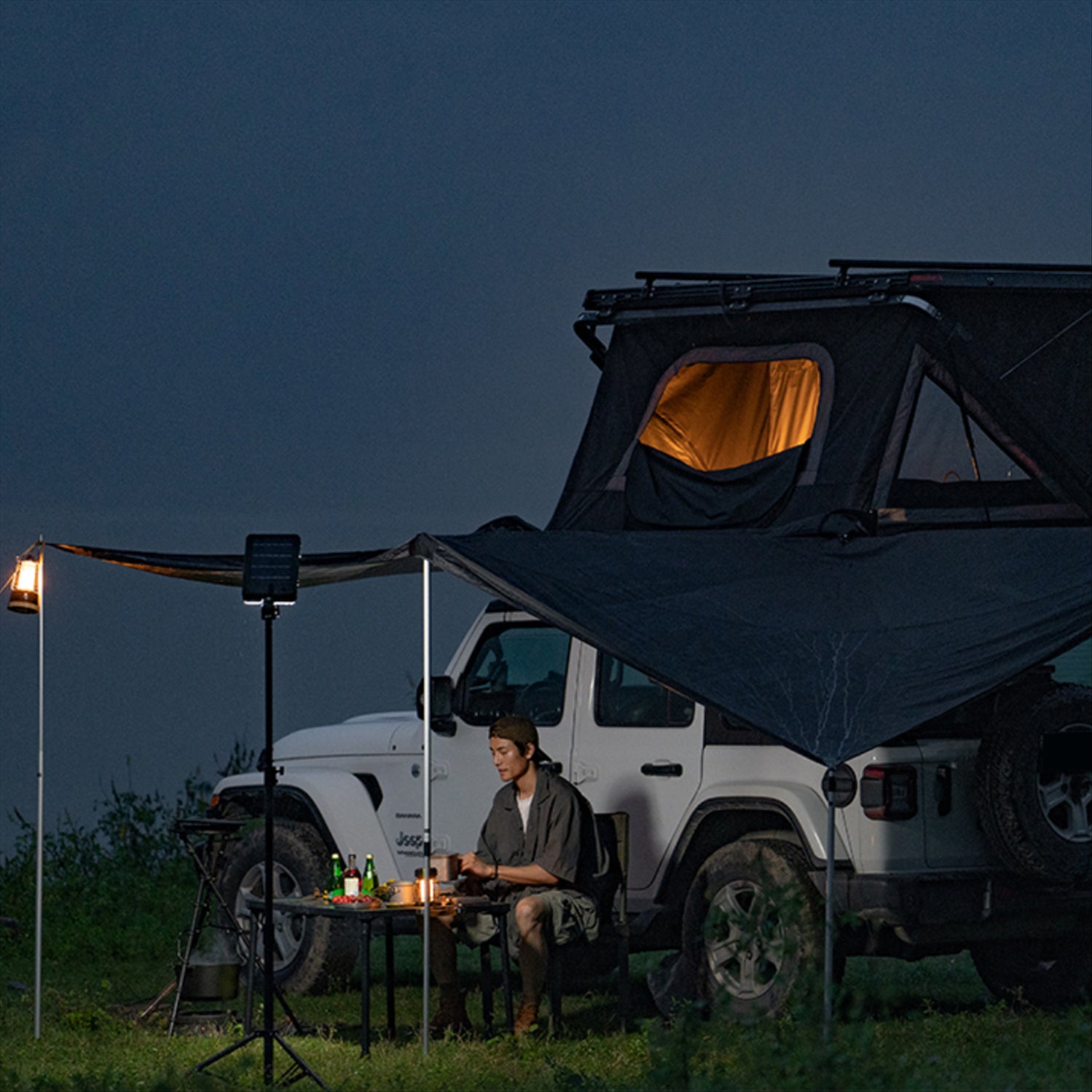 Wild Land Wild Land 270 Degree Rooftop Pull Out Awning