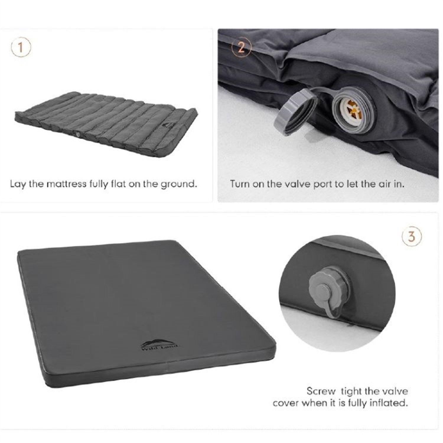 Wild Land Wild Land Self Inflating Air Mattress