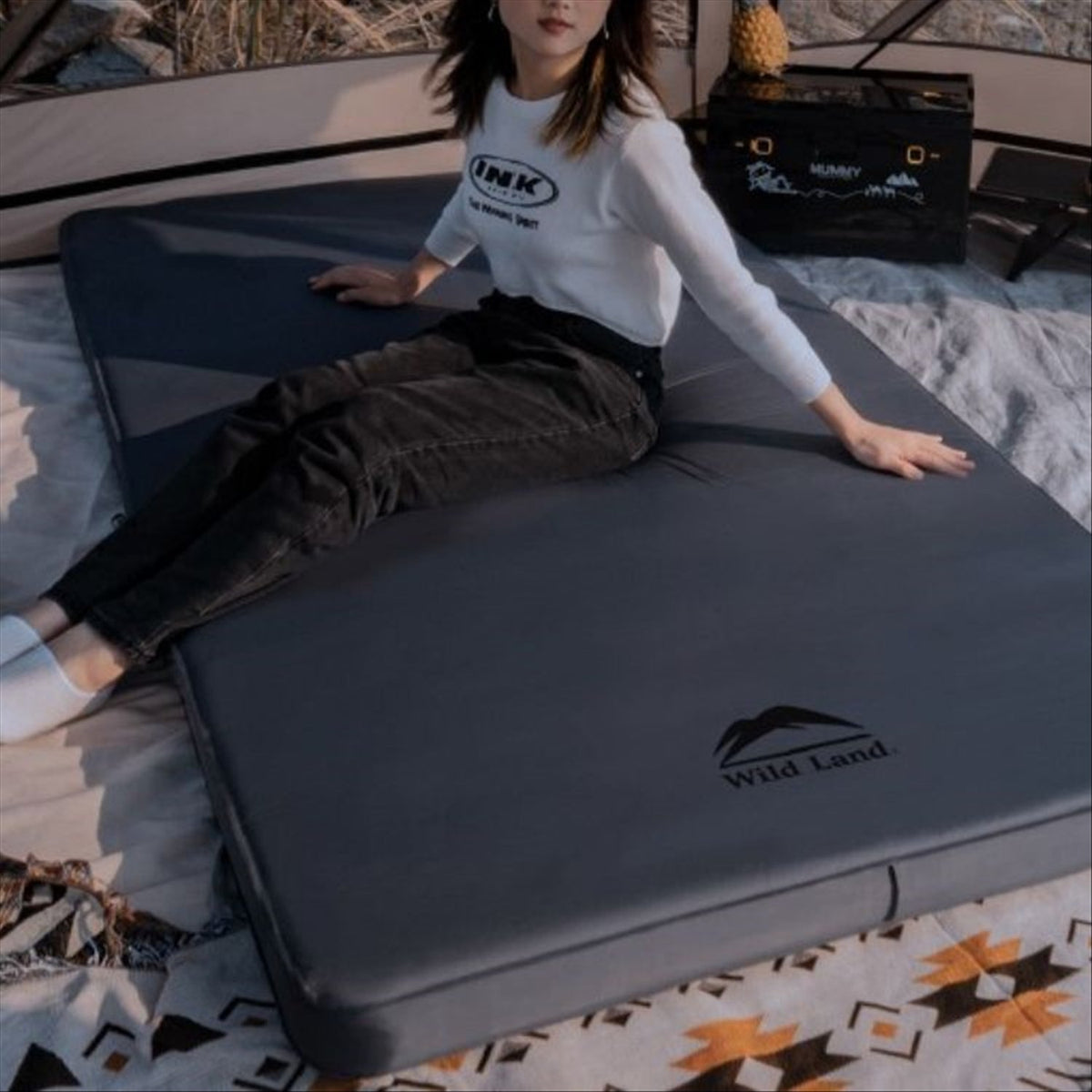 Air Inflating Wild Land Self Inflating Air Mattress