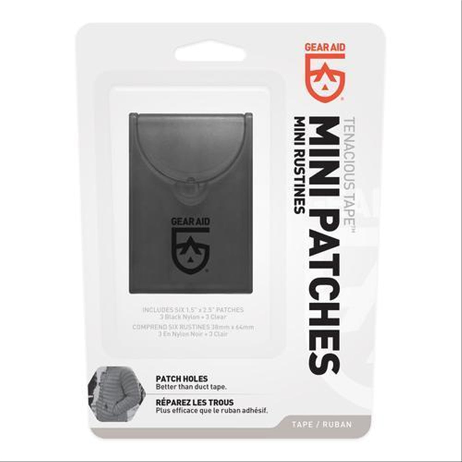 Gear Aid Tenacious Tape Mini Patches For Quick Fabric Repairs
