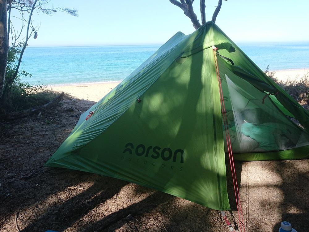 Orson Indie 2 - Ultralight Silnylon 2 Person Hiking Tent, 1.4kg