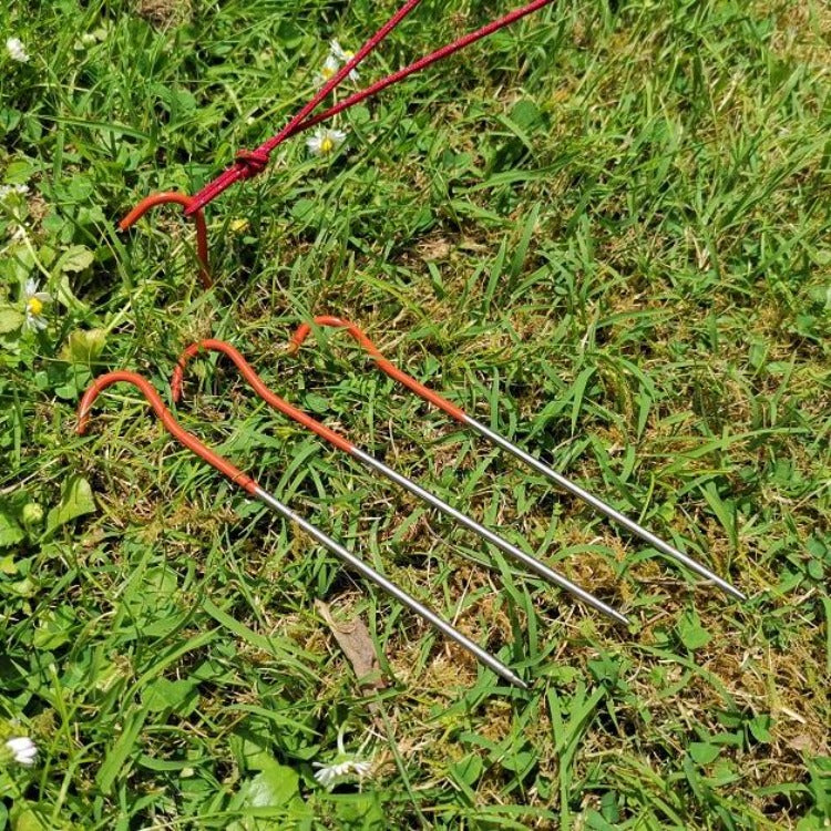 Ultralight Titanium 15.5cm Tent Pegs - 5g